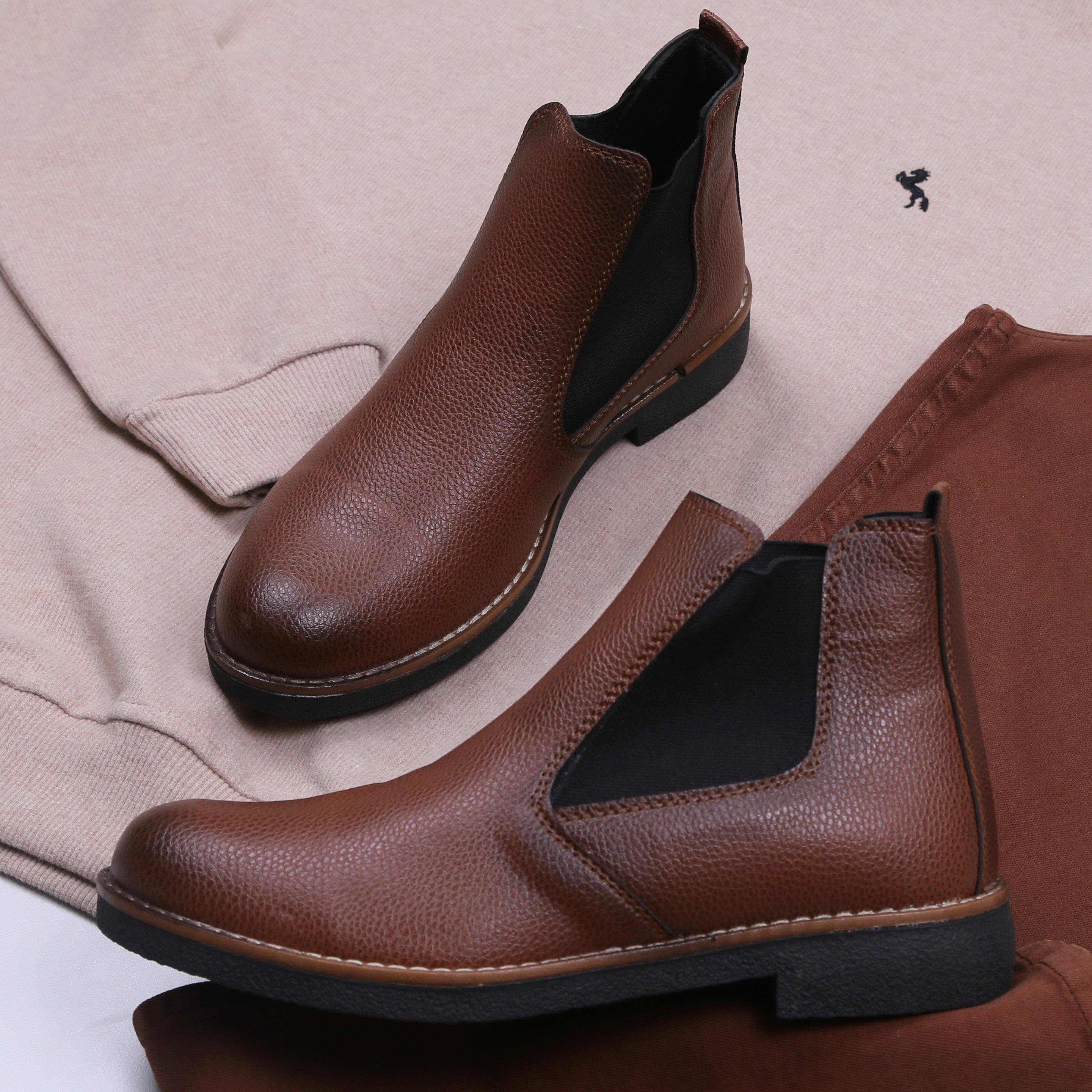 Bej Kazak Kot Pantolon Bot Kombini