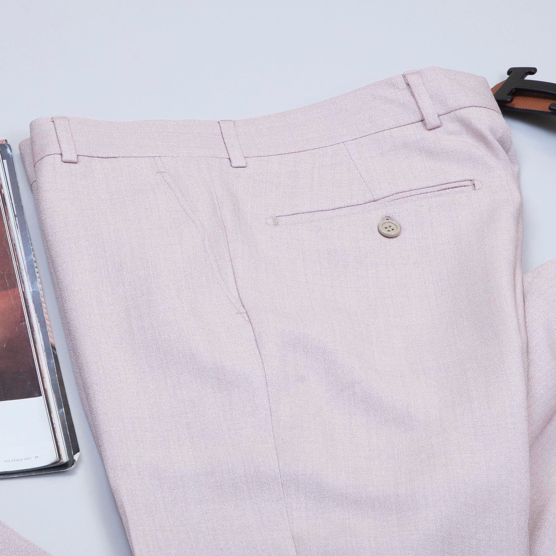 Bej Kruvaze Takım Elbise Kombini