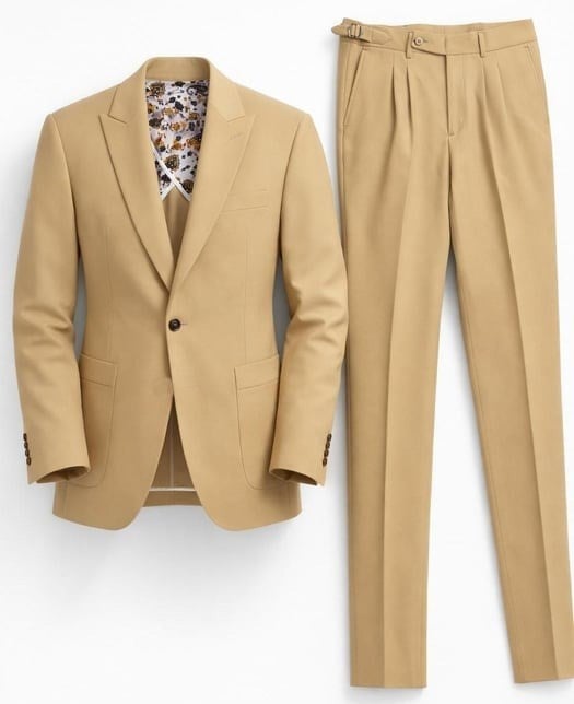 Bej  Spor Ceket  Pantolon Kombini