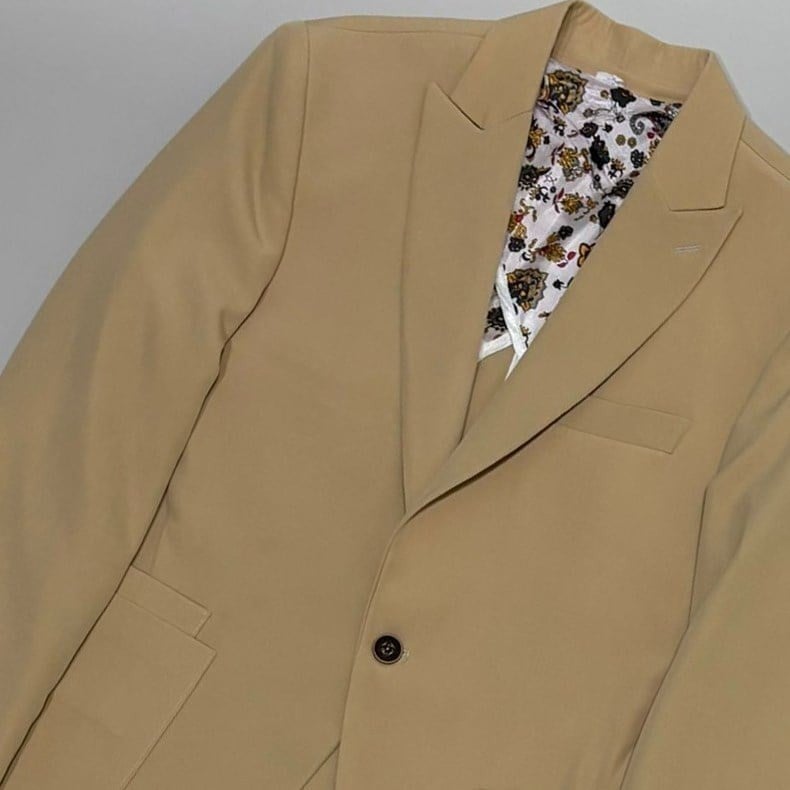 Bej  Spor Ceket  Pantolon Kombini