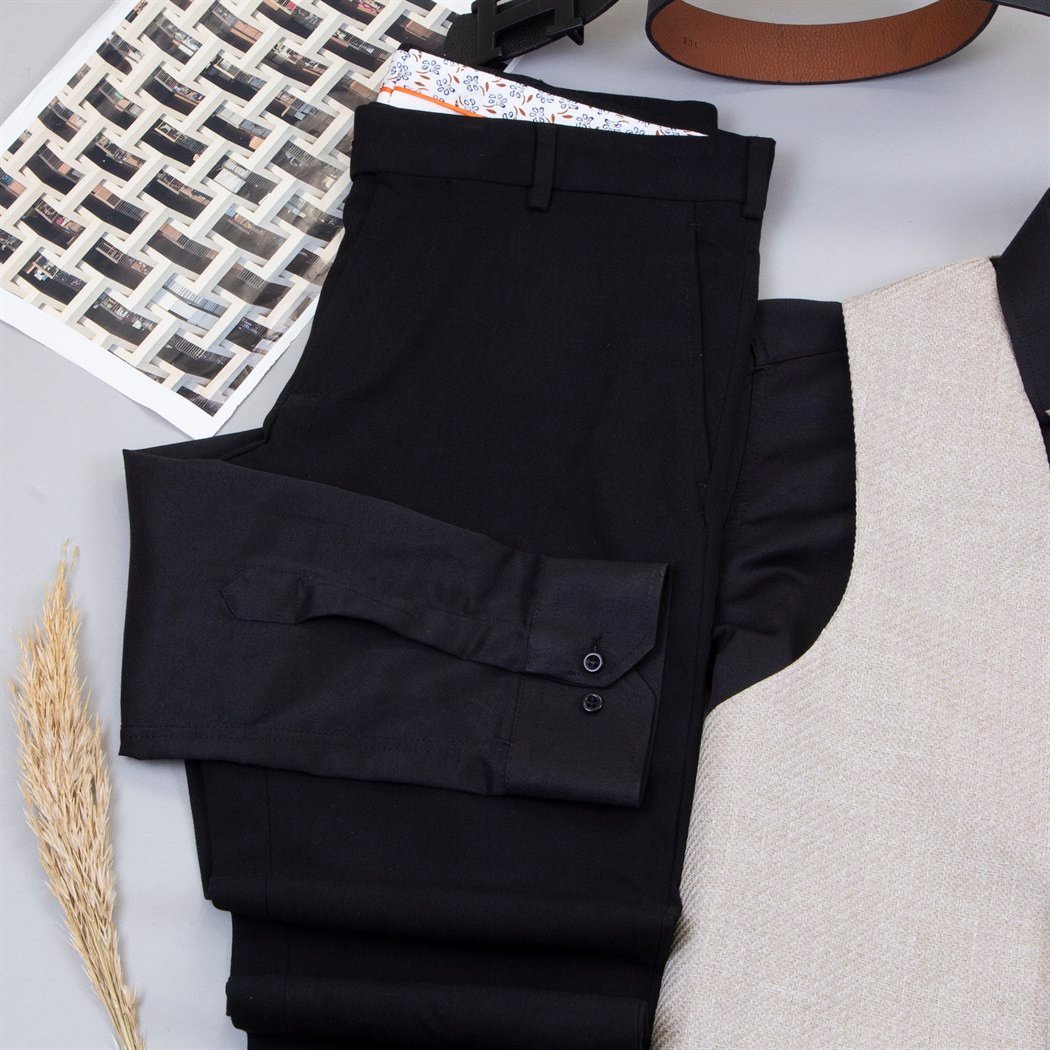 Bej Takım Elbise Kombin