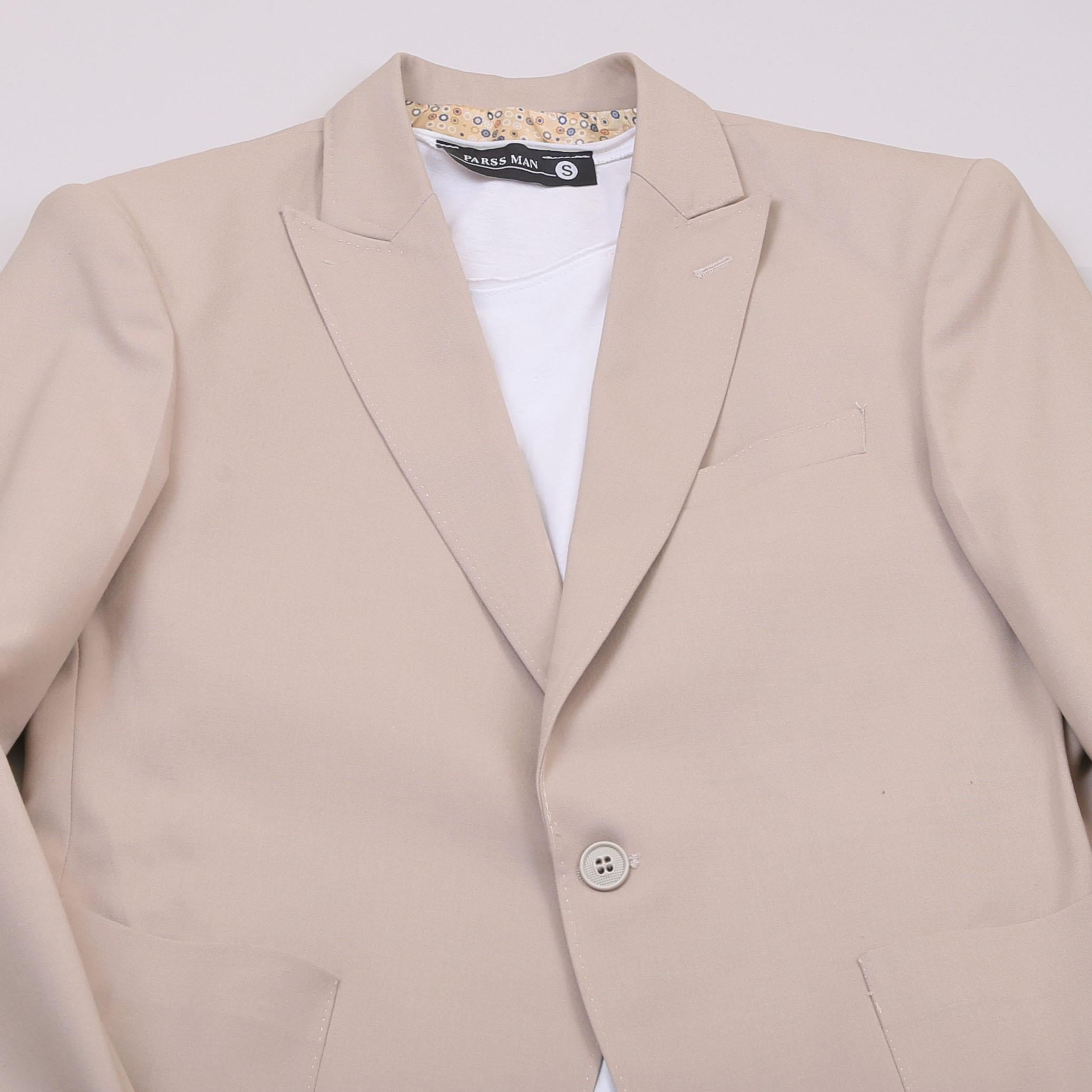 Bej Takım Elbise Kombini