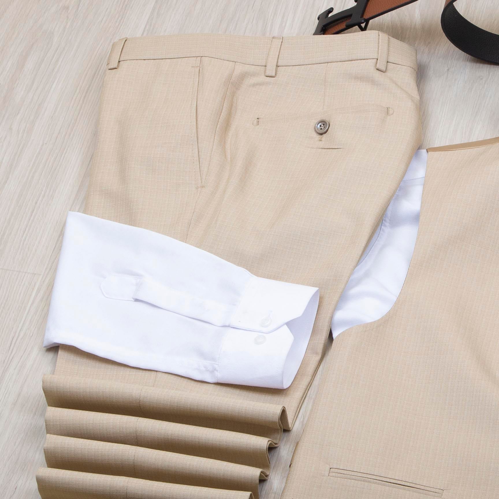 Bej Takım Elbise Kombini