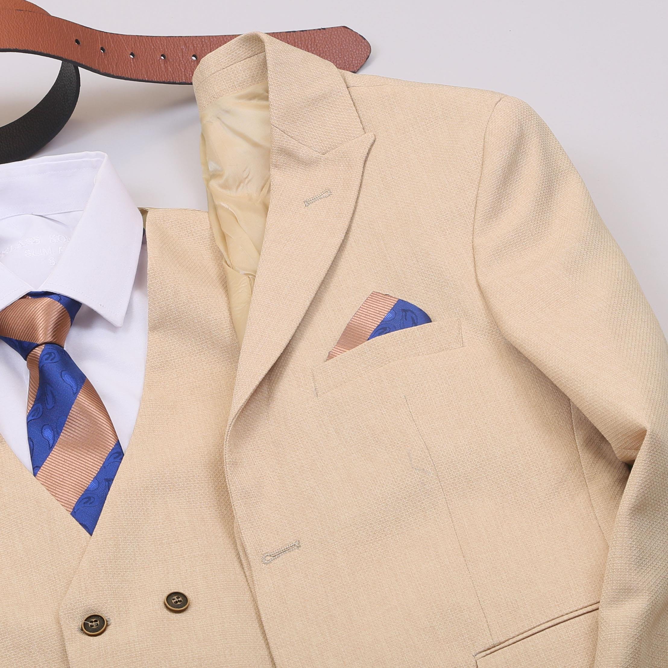 Bej Takım Elbise Kombini