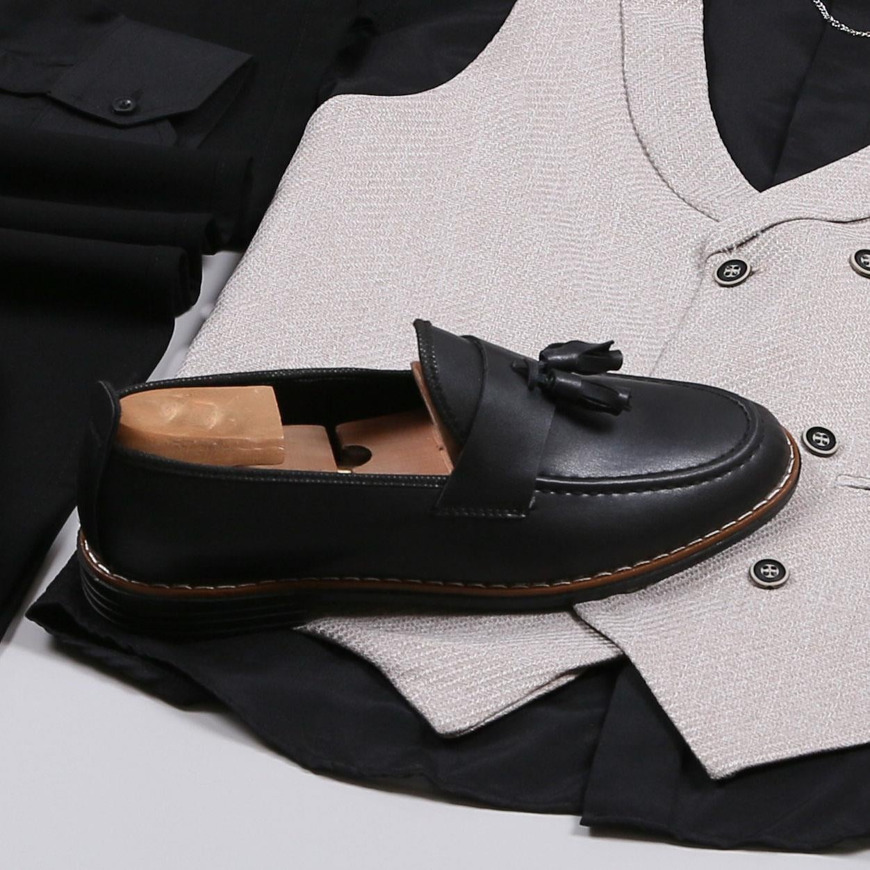 Bej Takım Elbise Kombini