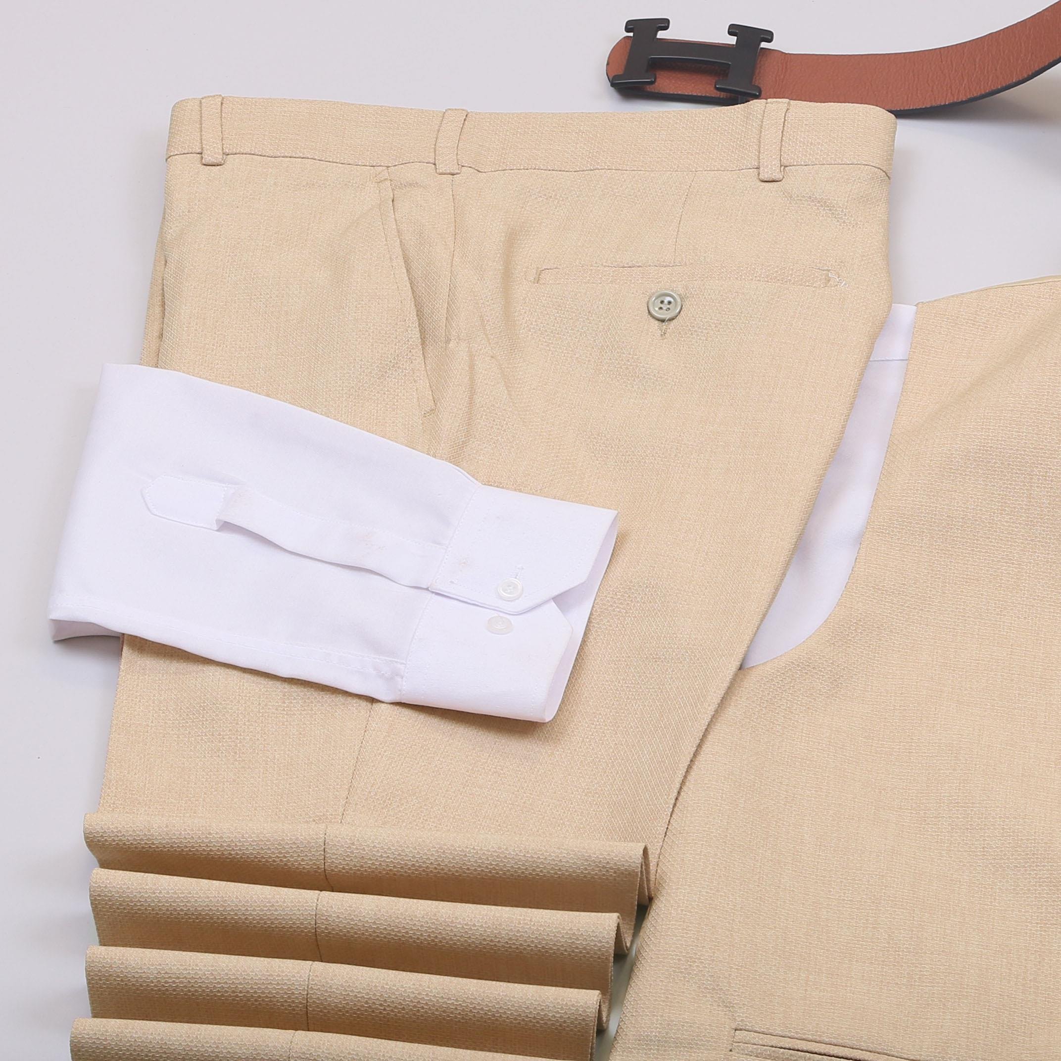 Bej Takım Elbise Kombini