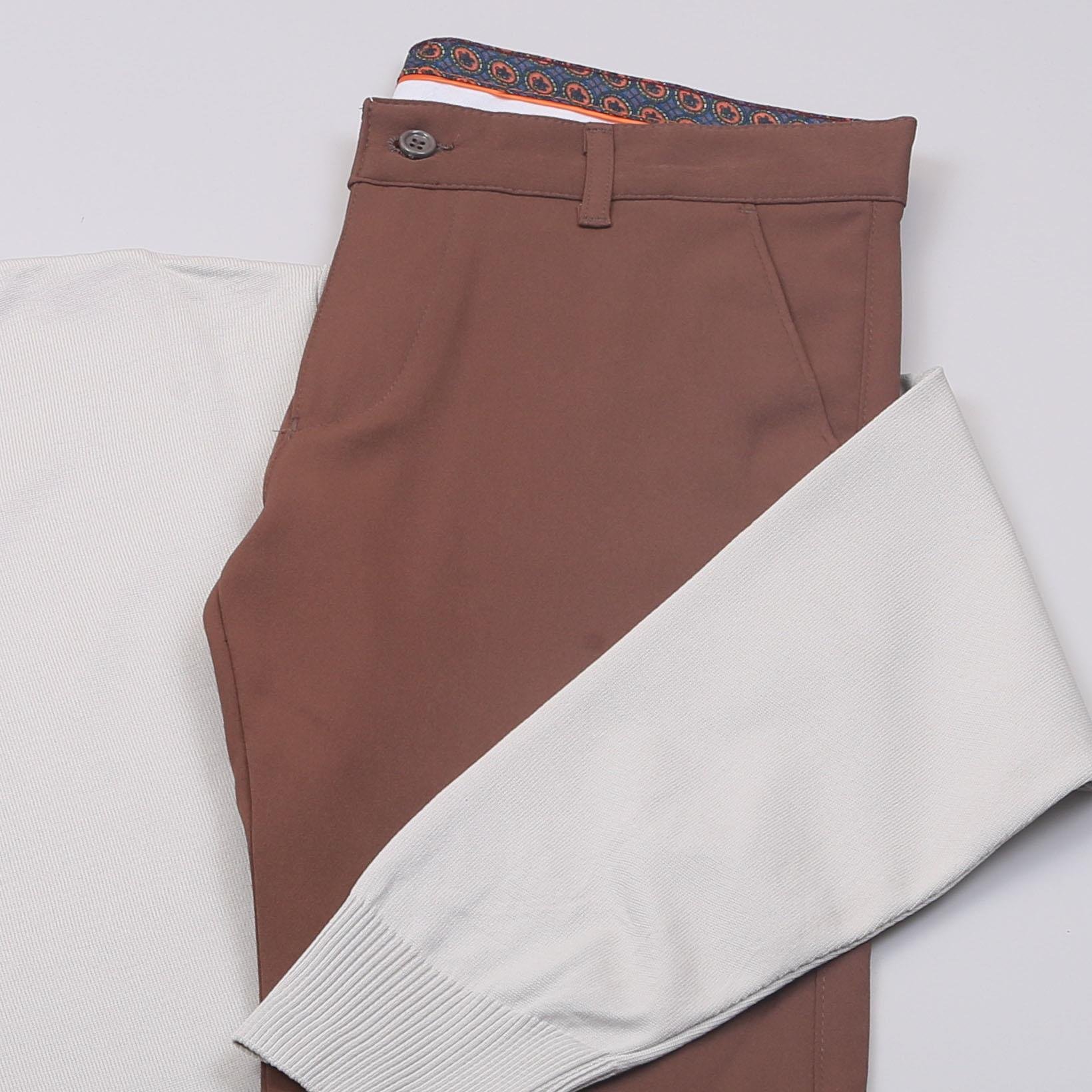 Bej Triko Polo Yaka Pantolon Ayakkabı Kombin