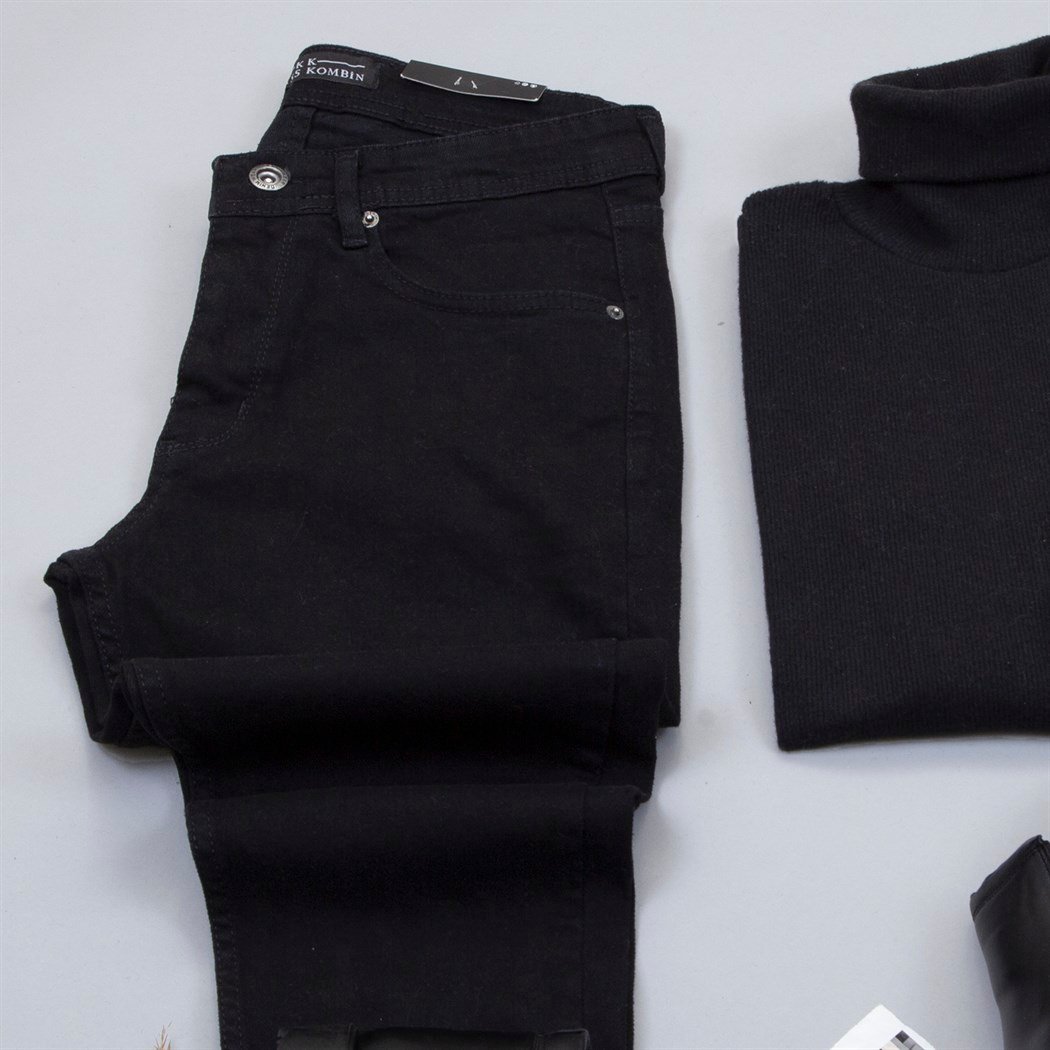 Bej Uzun Kaşe Kaban Boğazlı Kazak Pantolon Bot Kombin