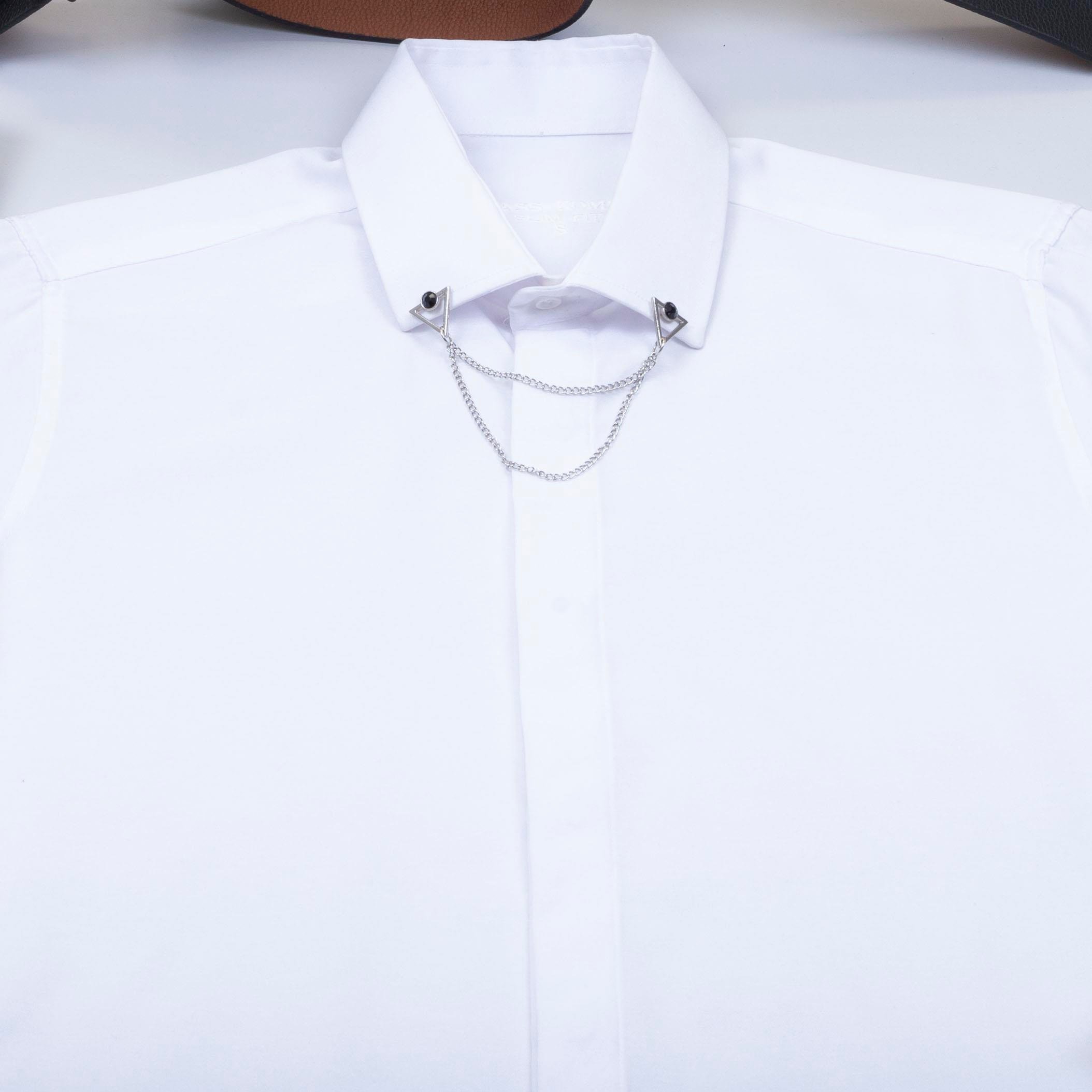 Beyaz Gömlek Ekose Pantolon Ayakkabı Kombin