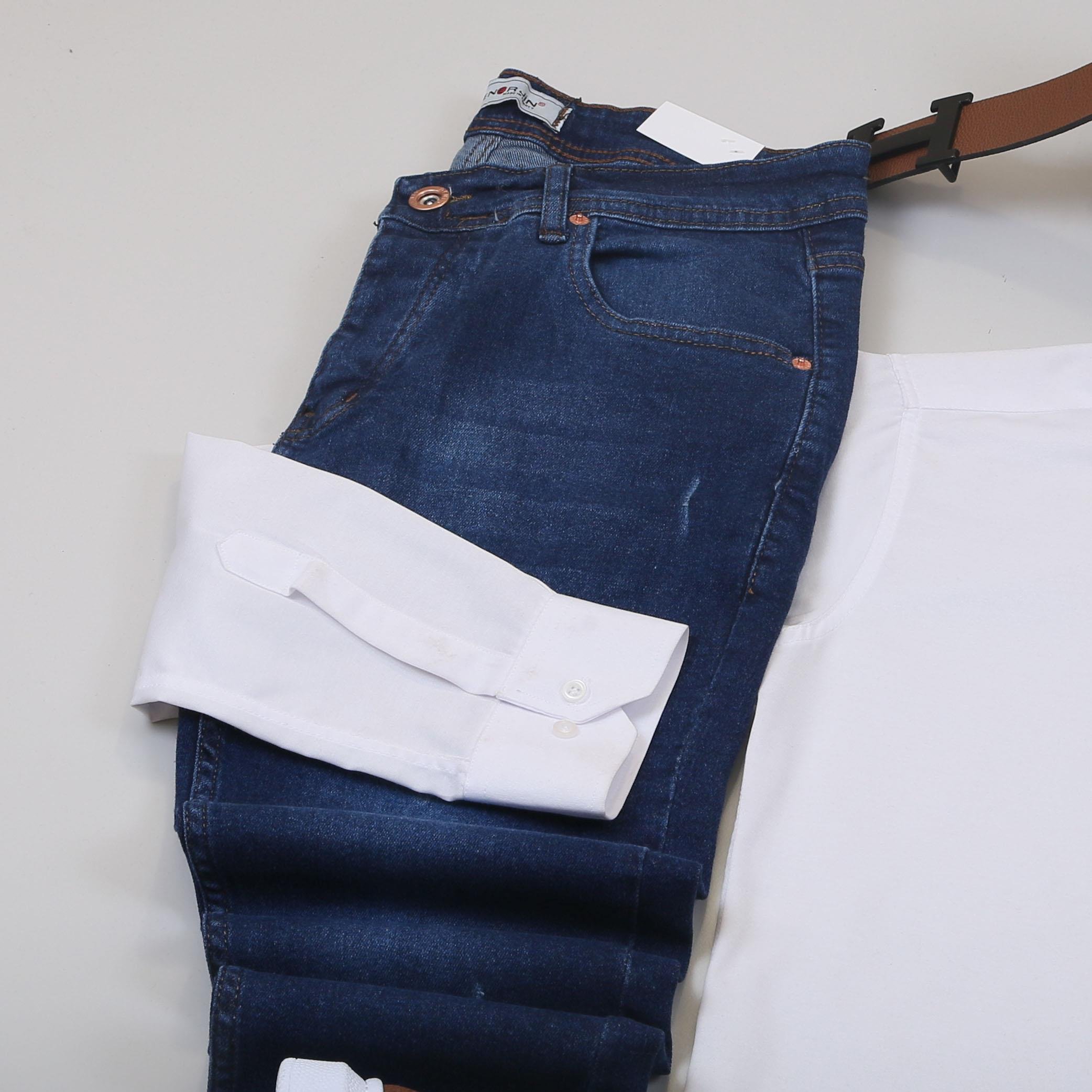 Beyaz Gömlek Pantolon Ayakkabı Kombin