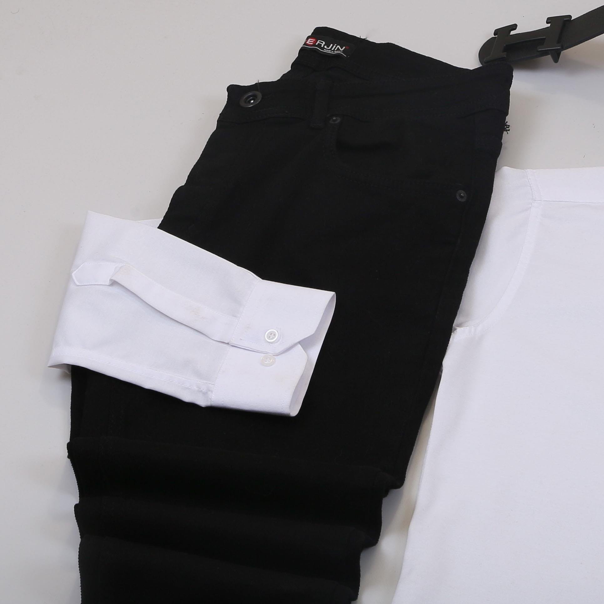 Beyaz Gömlek Pantolon Ayakkabı Kombin