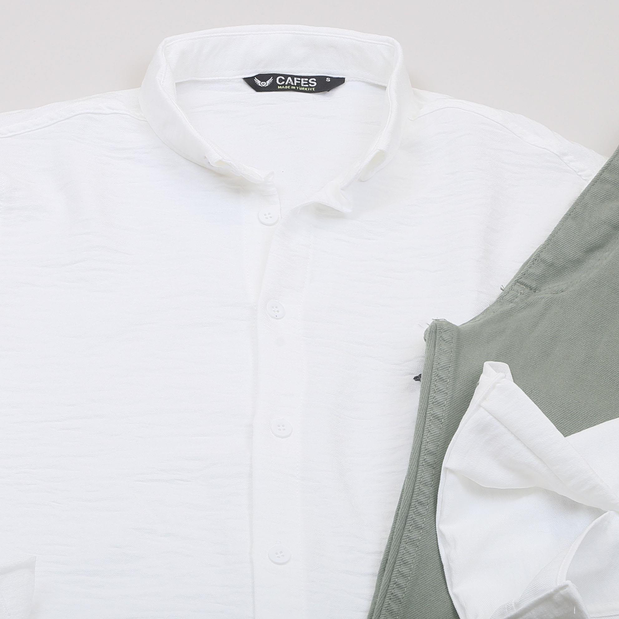 Beyaz Gömlek Pantolon Ayakkabı Kombin