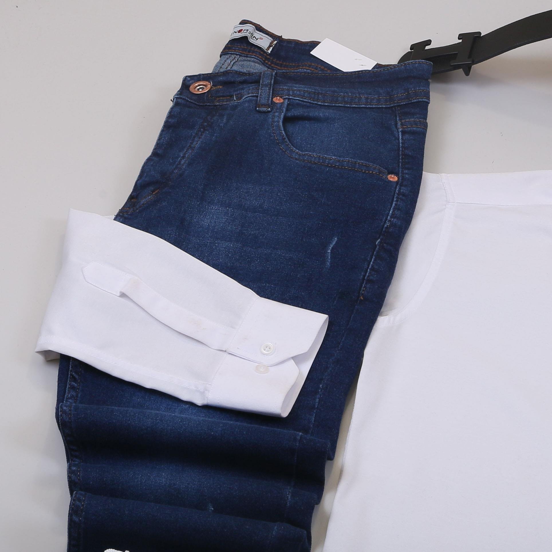 Beyaz Gömlek Pantolon Ayakkabı Kombin