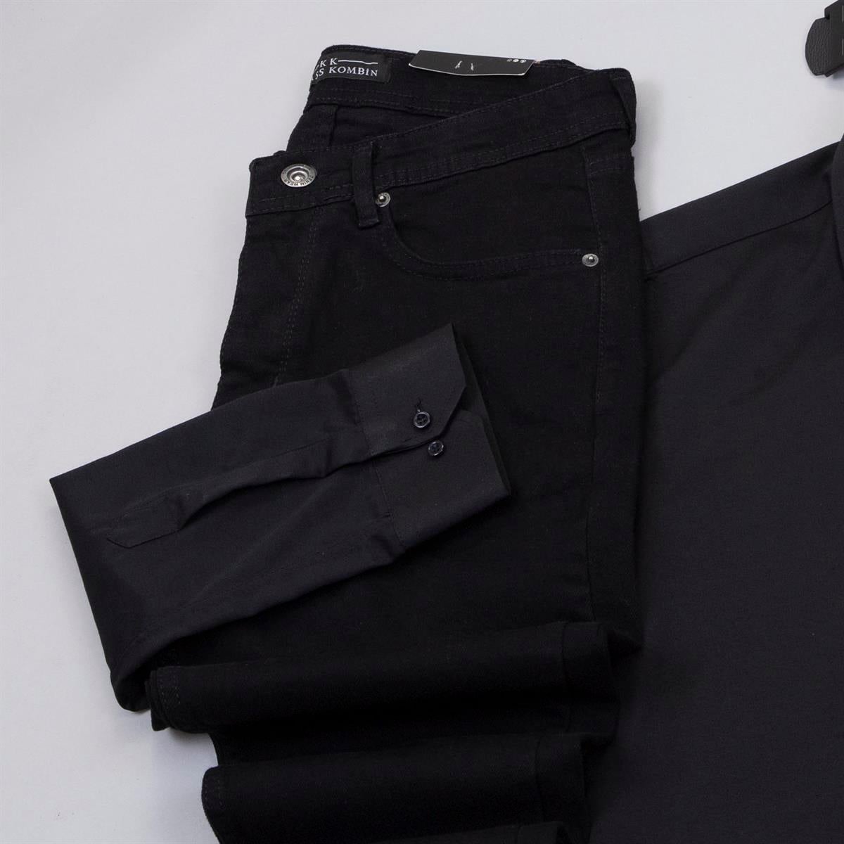 Beyaz Kırçıllı Blazer Ceket Gömlek Pantolon Ayakkabı Kombin