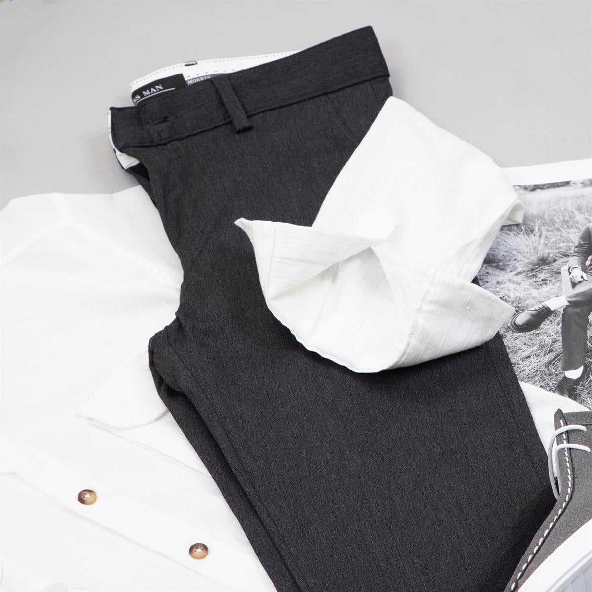 Beyaz Spor Gömlek Pantolon Ayakkabı Kombin