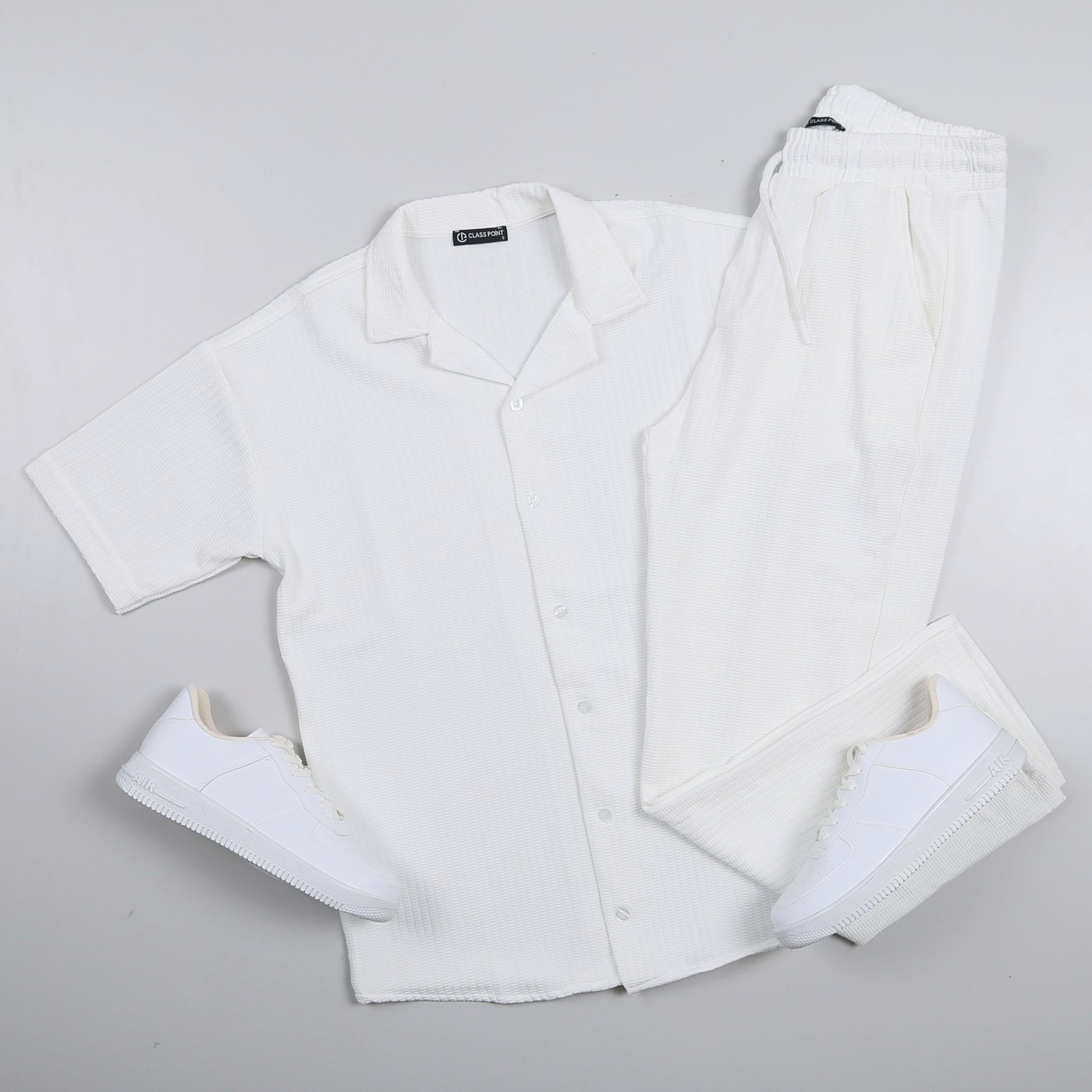 Beyaz Spor Takım Ayakkabı Kombin