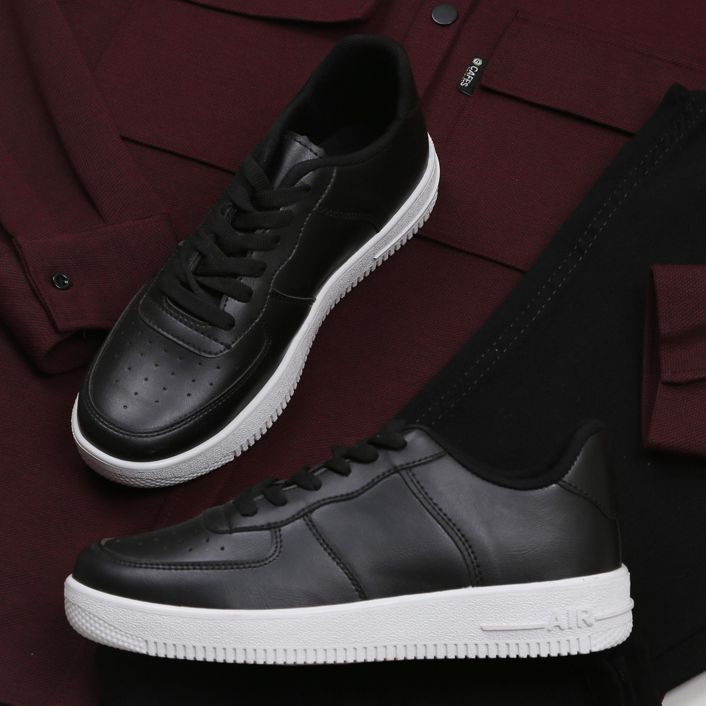 Bordo Cepli Gömlek Pantolon Ayakkabı Kombini