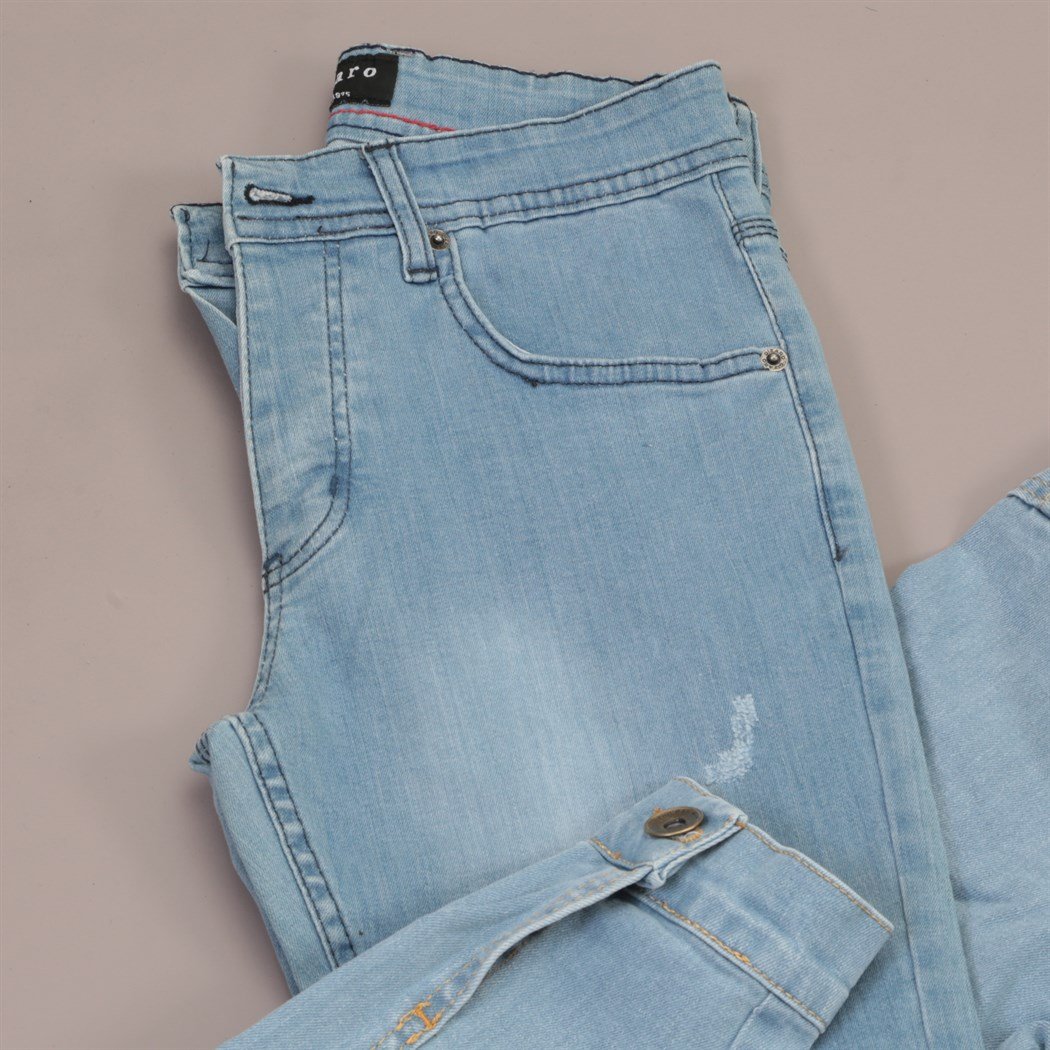 Buz Mavisi Kot Ceket Ayakkabı Pantolon Kombini