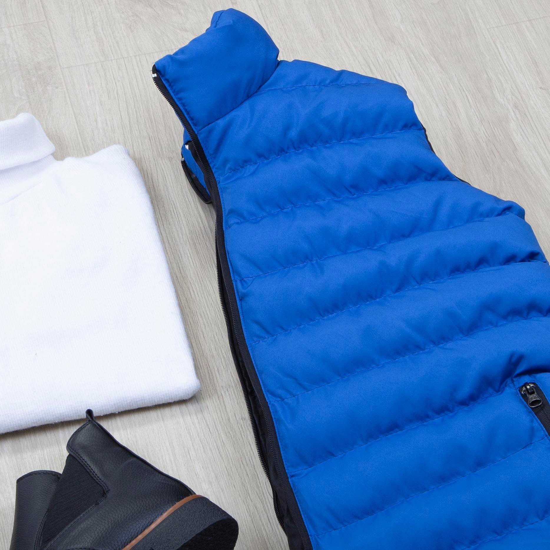 Çıkarılabilir Kapşonlu Şişme Yelek Boğazlı Body Pantolon Bot Kombin