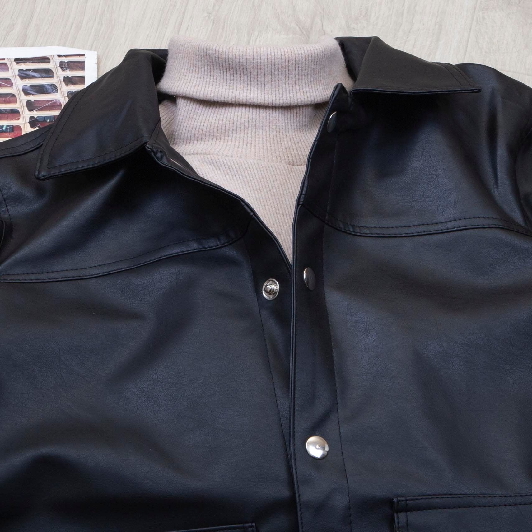 Deri Ceket Tişört Pantolon Ayakkabı Kombin