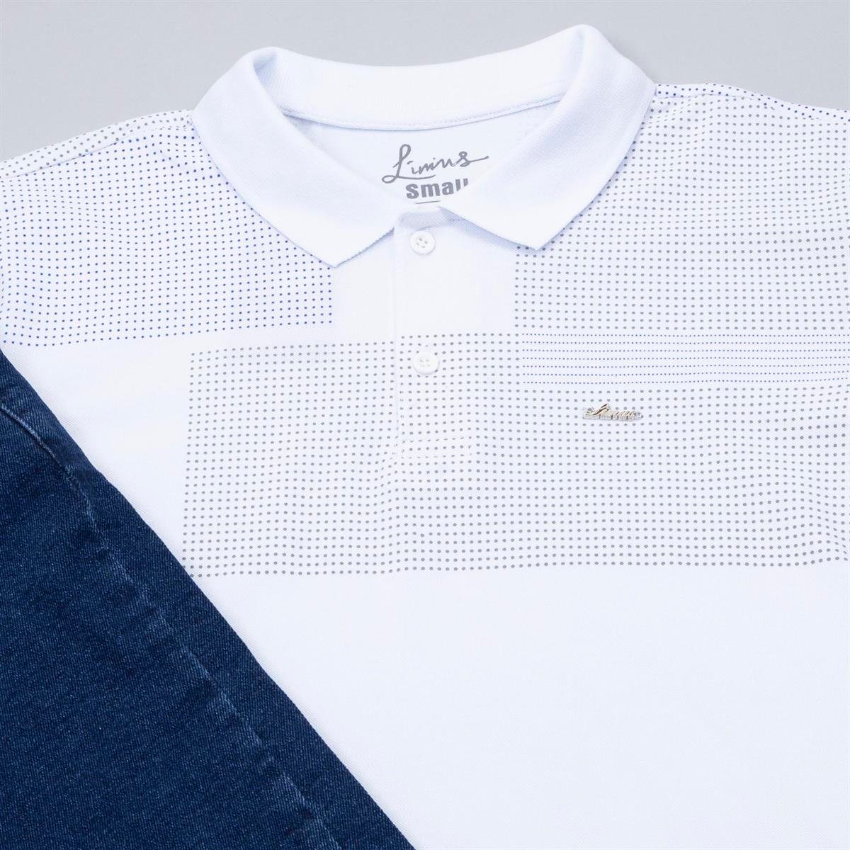 Desenli Polo Yaka Tişört Pantolon Ayakkabı Kombin