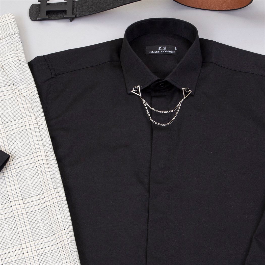 Ekose Bej Pantolon Gömlek Ayakkabı Kombin