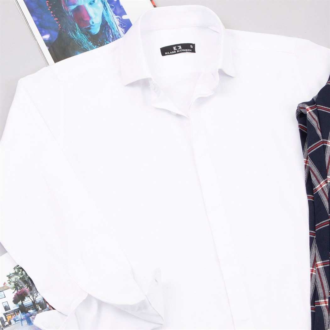 Ekoseli Lacivert Pantolon Gömlek Ayakkabı Kombin