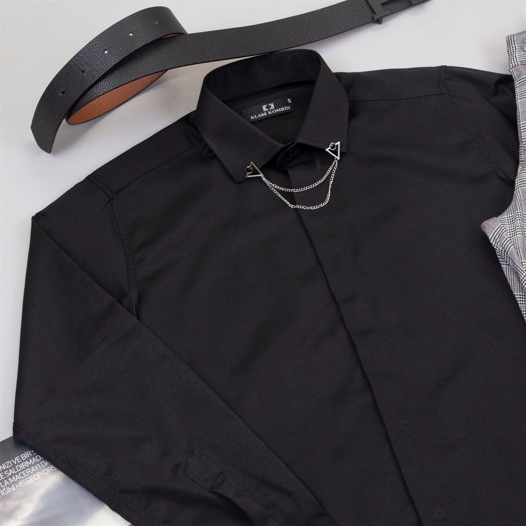 Ekoseli Pantolon Gömlek Ayakkabı Kombini 