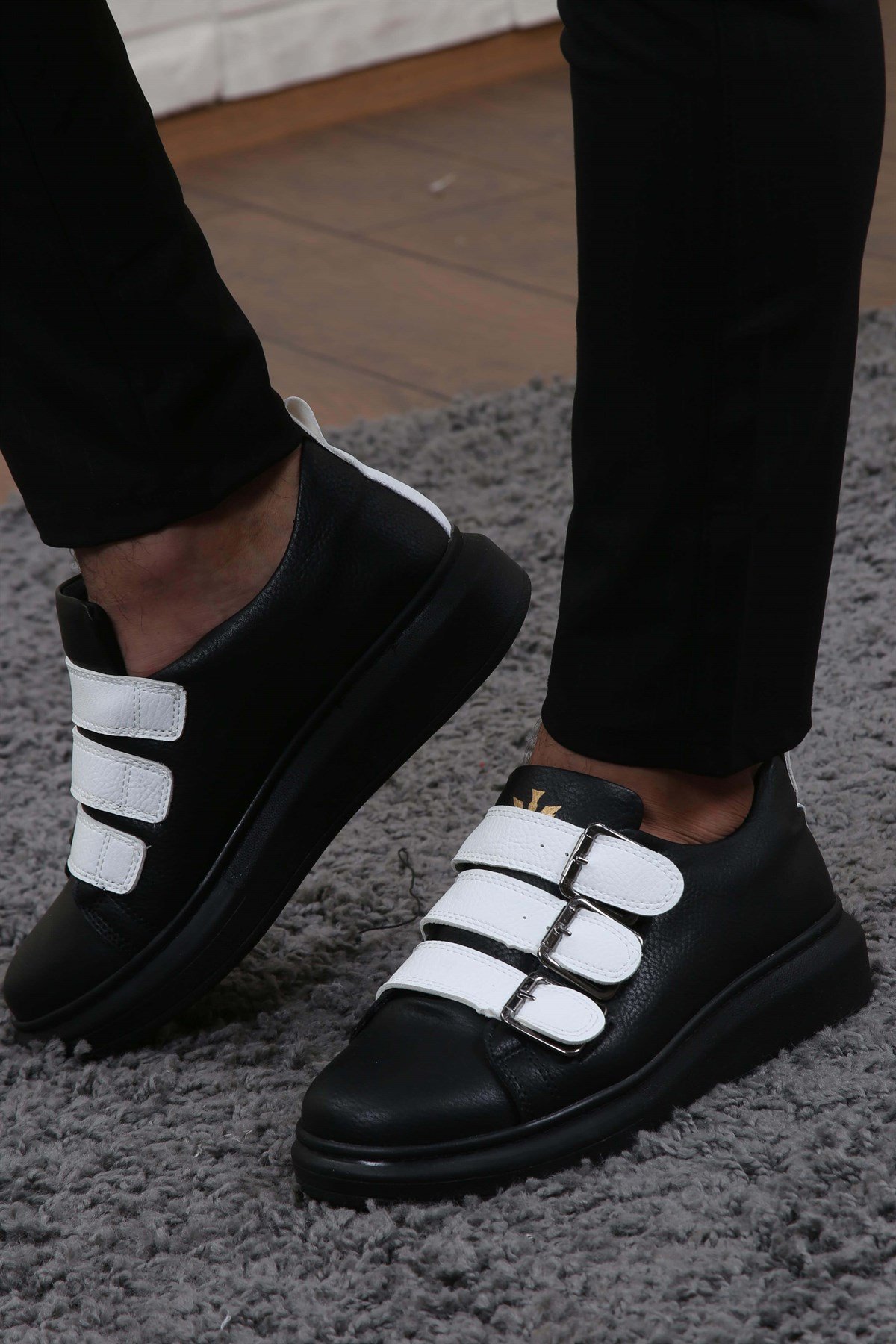ERKEK  SİYAH AYAKKABI SİYAH
