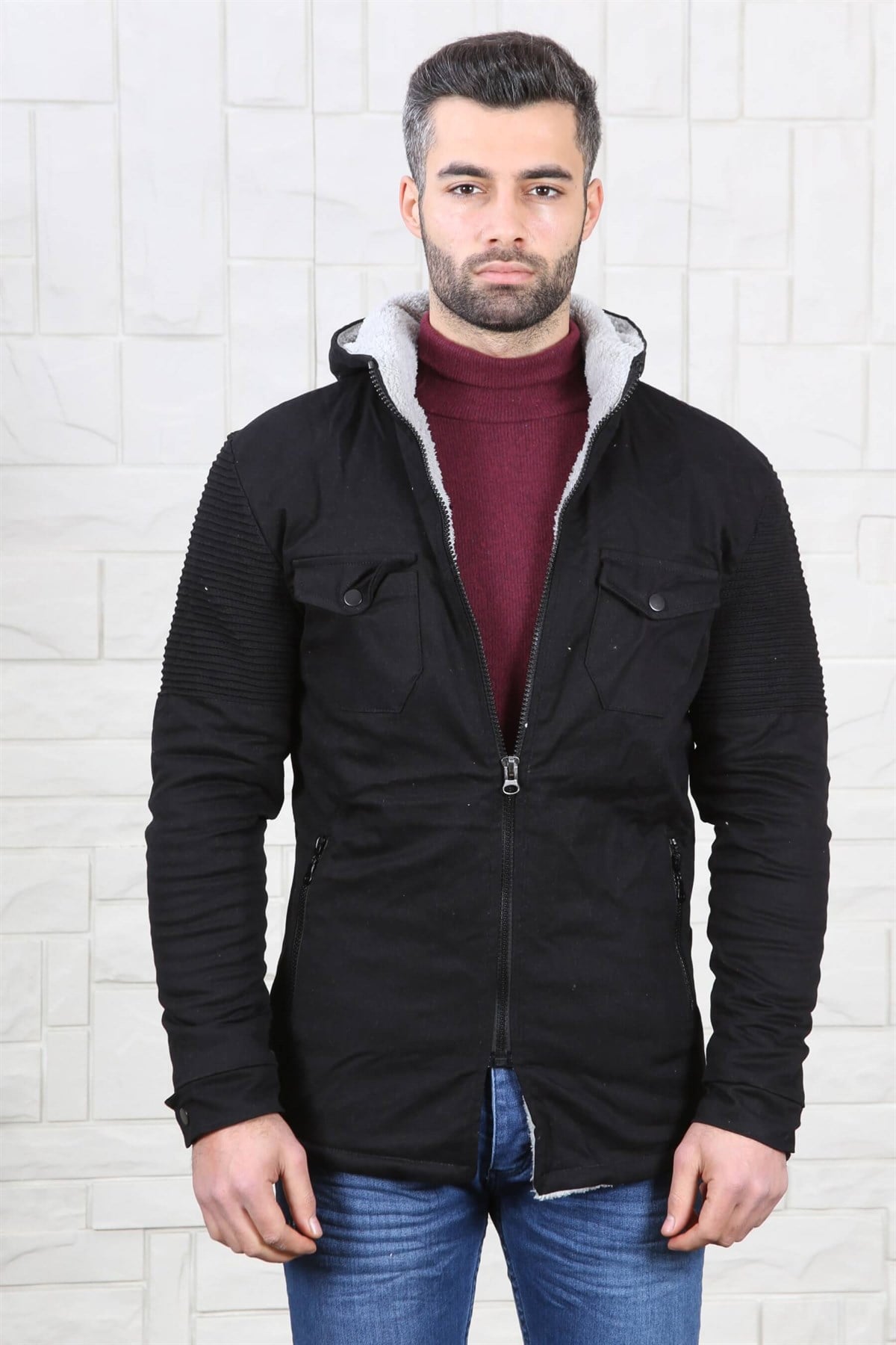 ERKEK  SİYAH SİYAH