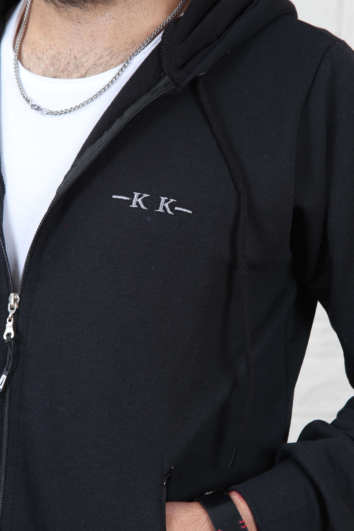 ERKEK  SİYAH SWEAT SİYAH