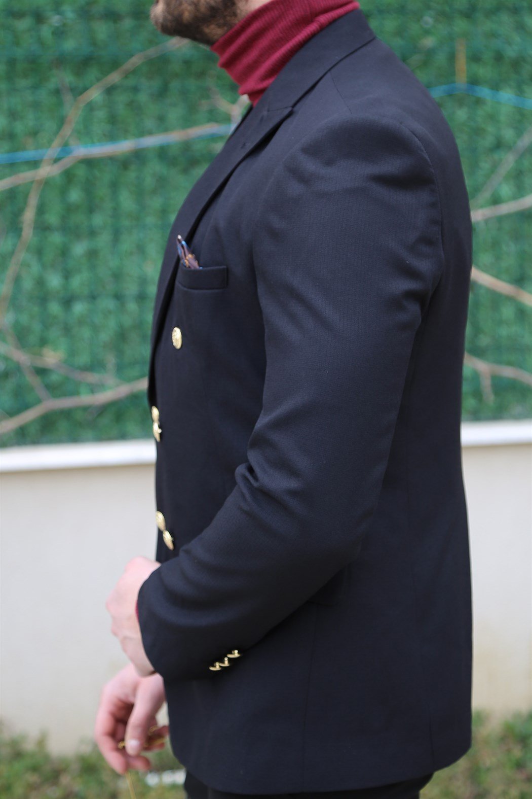 ERKEK ARTI 12 SİYAH CEKET SİYAH