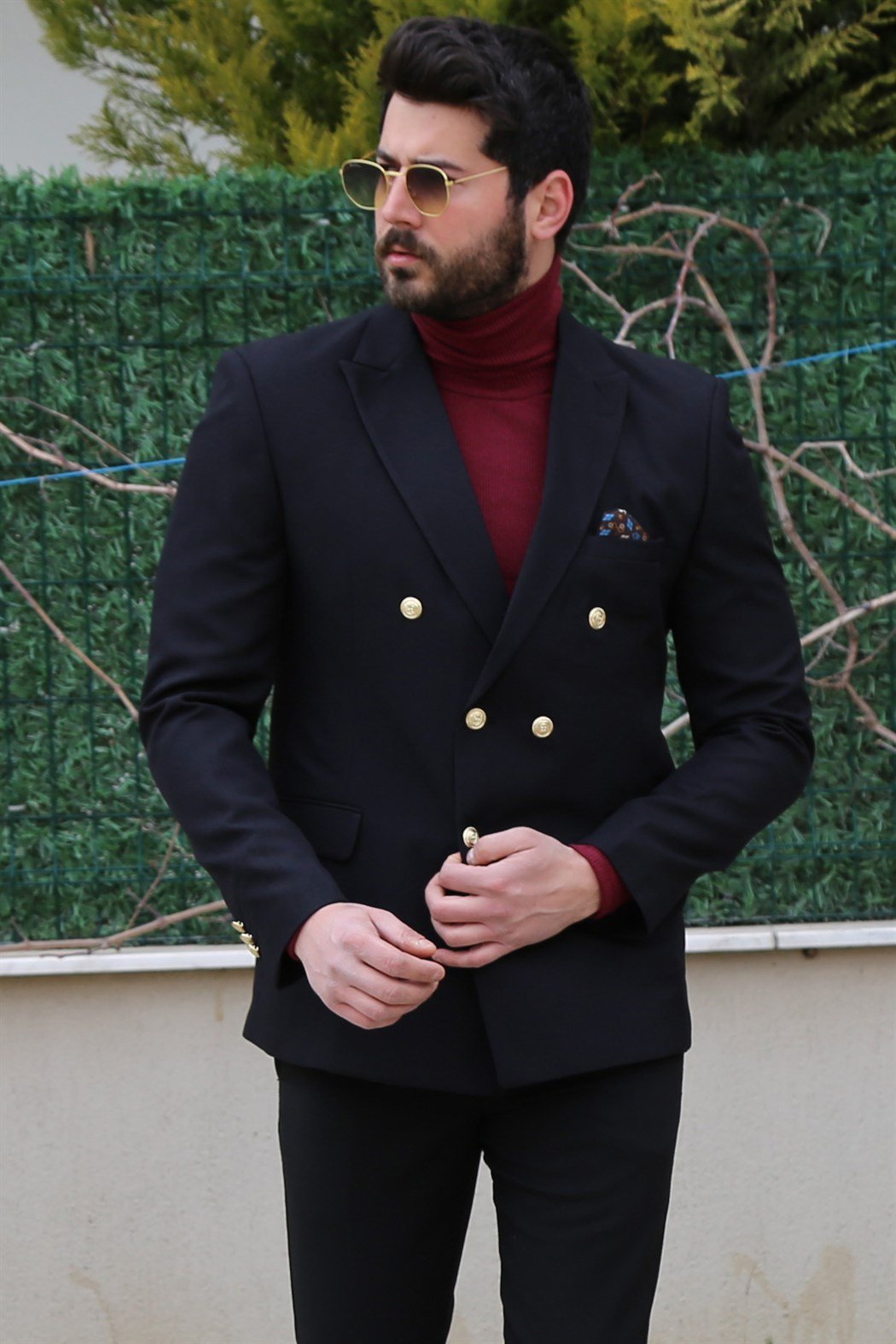 ERKEK ARTI 12 SİYAH CEKET SİYAH