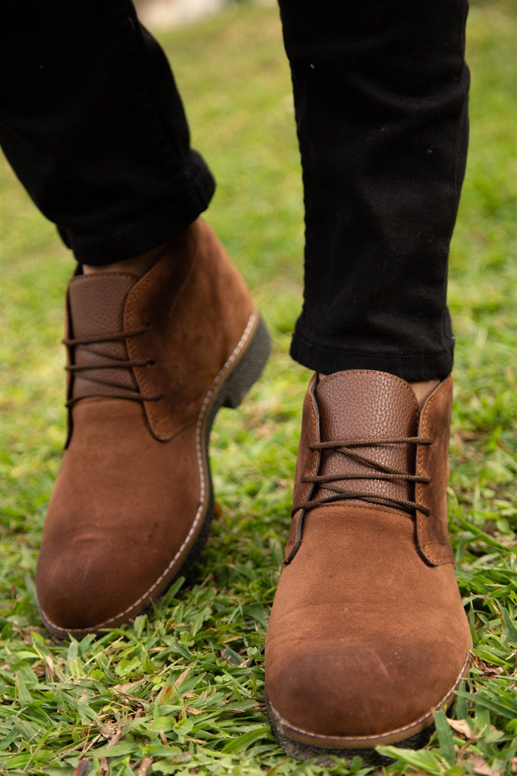 ERKEK Bağcıklı Süet Bot TABA Bot TABA