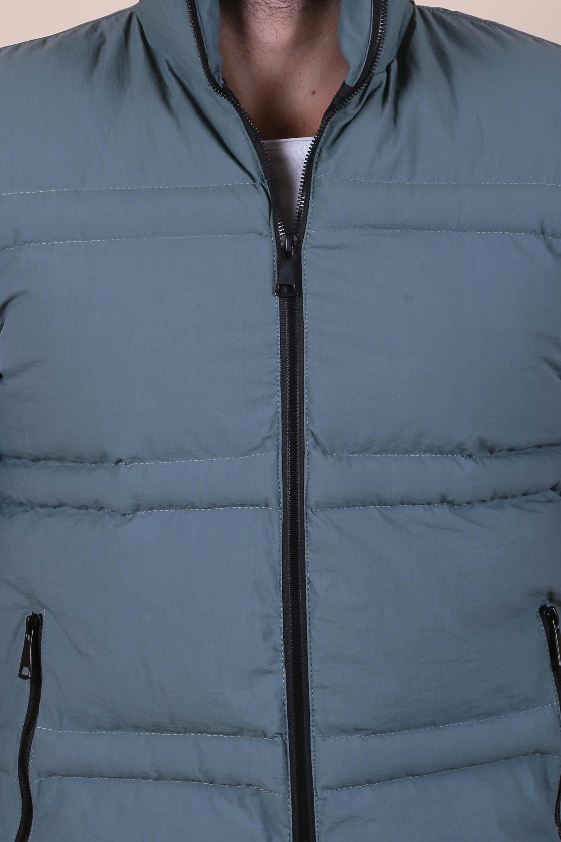 ERKEK KAPŞONSUZ ŞİŞME YELEK WODEX PETROL YELEK PETROL