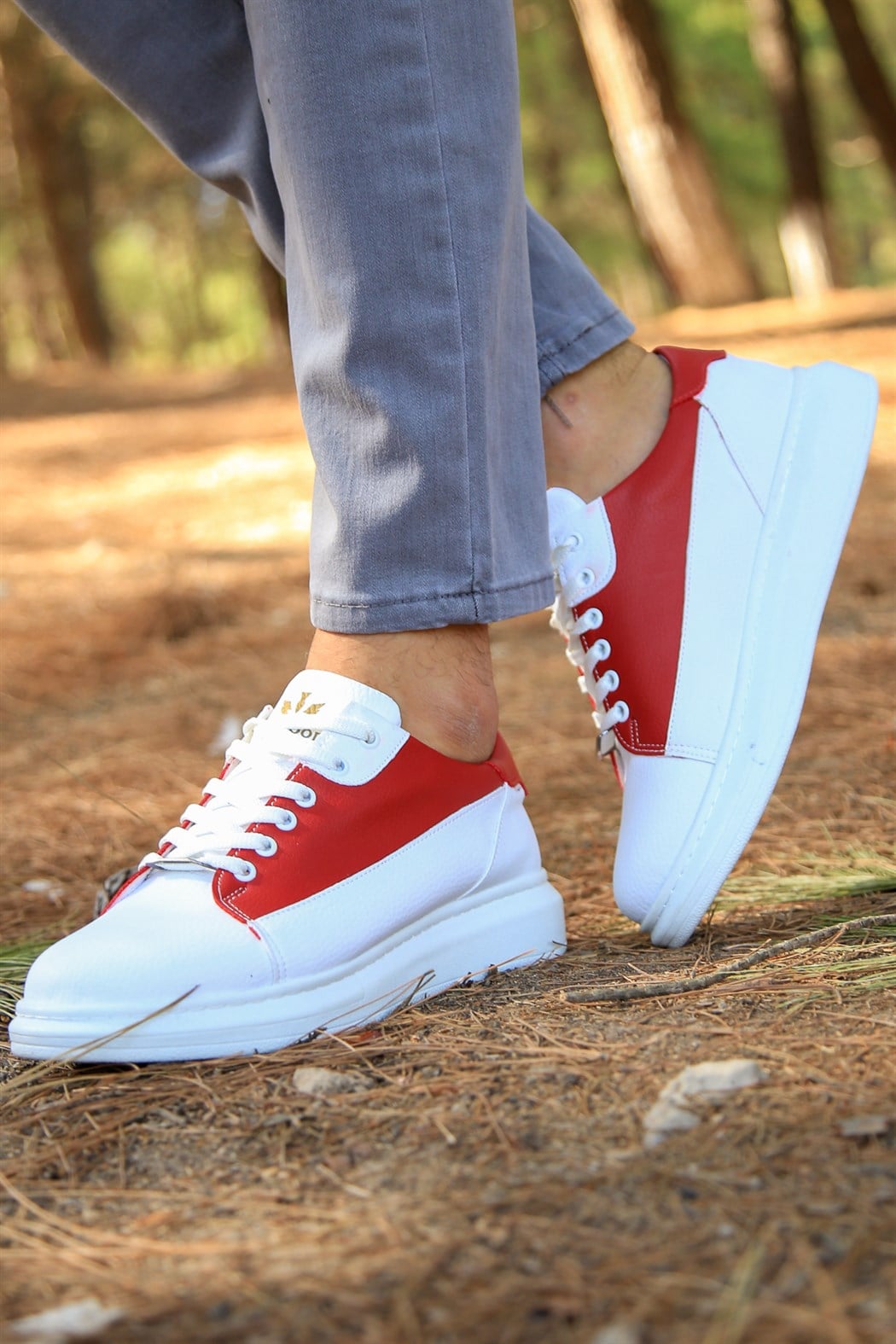 ERKEK  KIRMIZI-BEYAZ KIRMIZI-BEYAZ