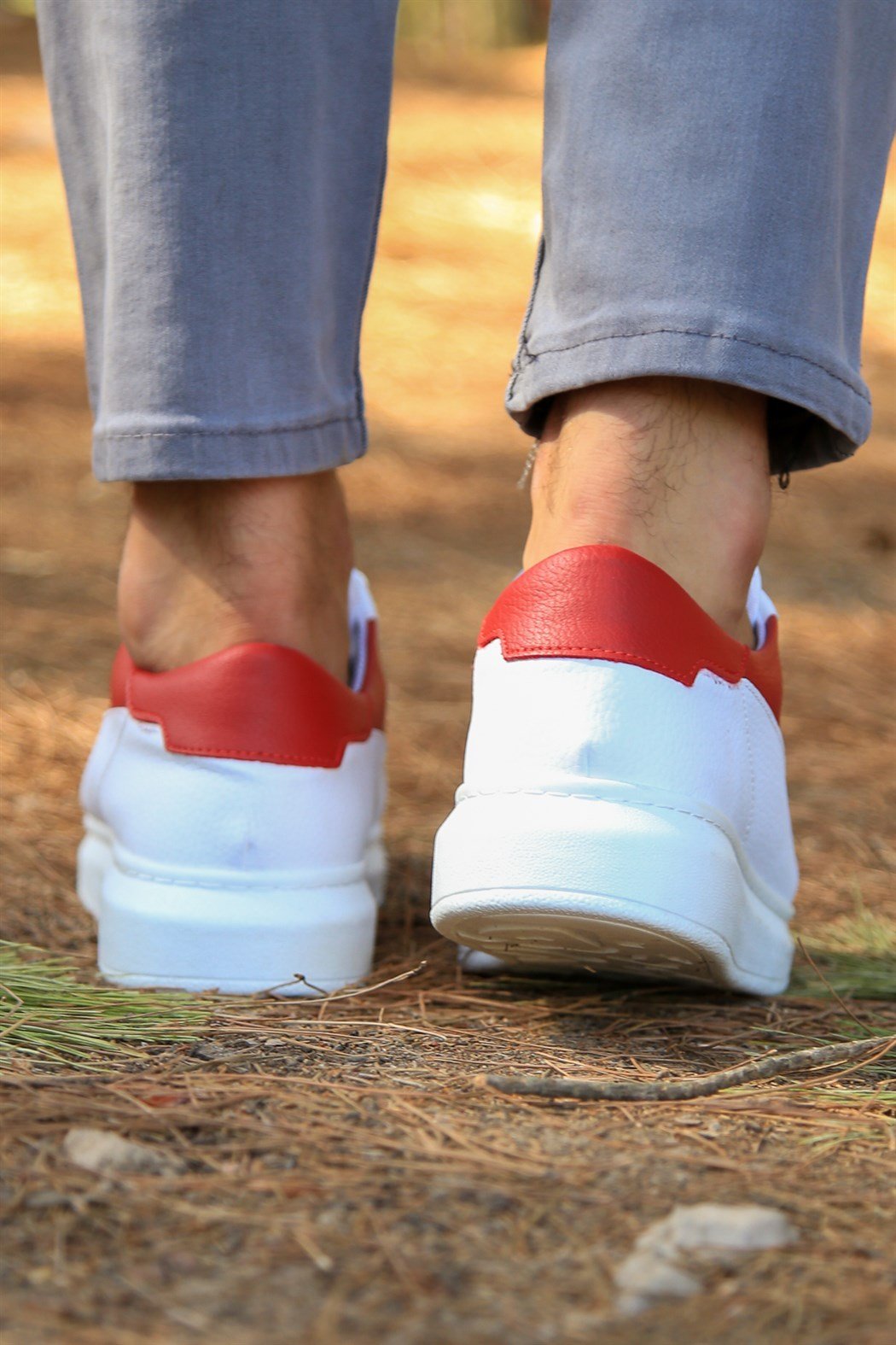 ERKEK  KIRMIZI-BEYAZ KIRMIZI-BEYAZ