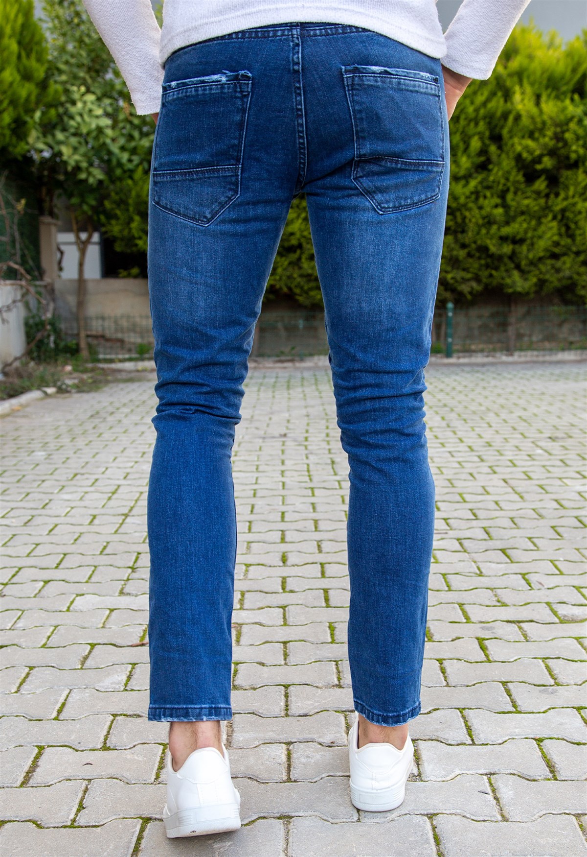 ERKEK LİKRALI YIRTIKLI MODEL 5 JEAN YIRTIKLI MODEL 5