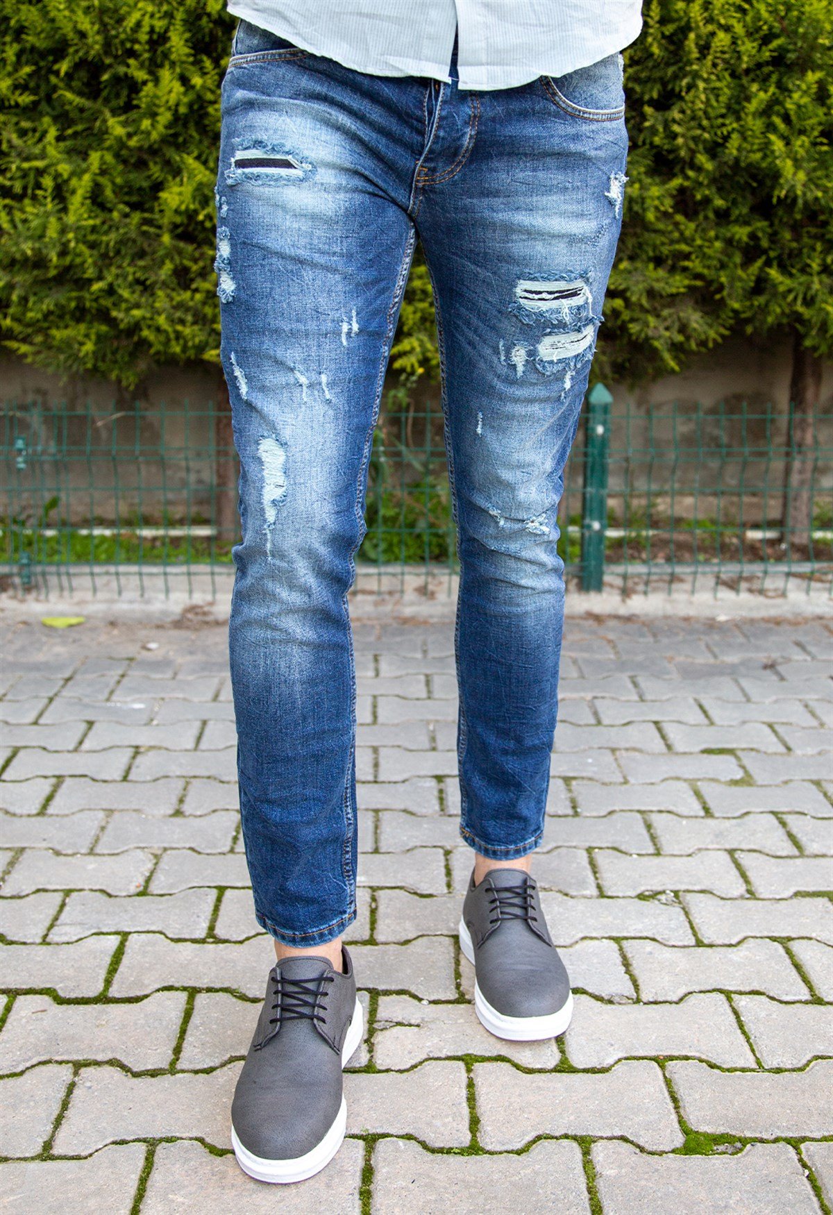 ERKEK LİKRALI YIRTIKLI MODEL 6 JEAN YIRTIKLI MODEL 6