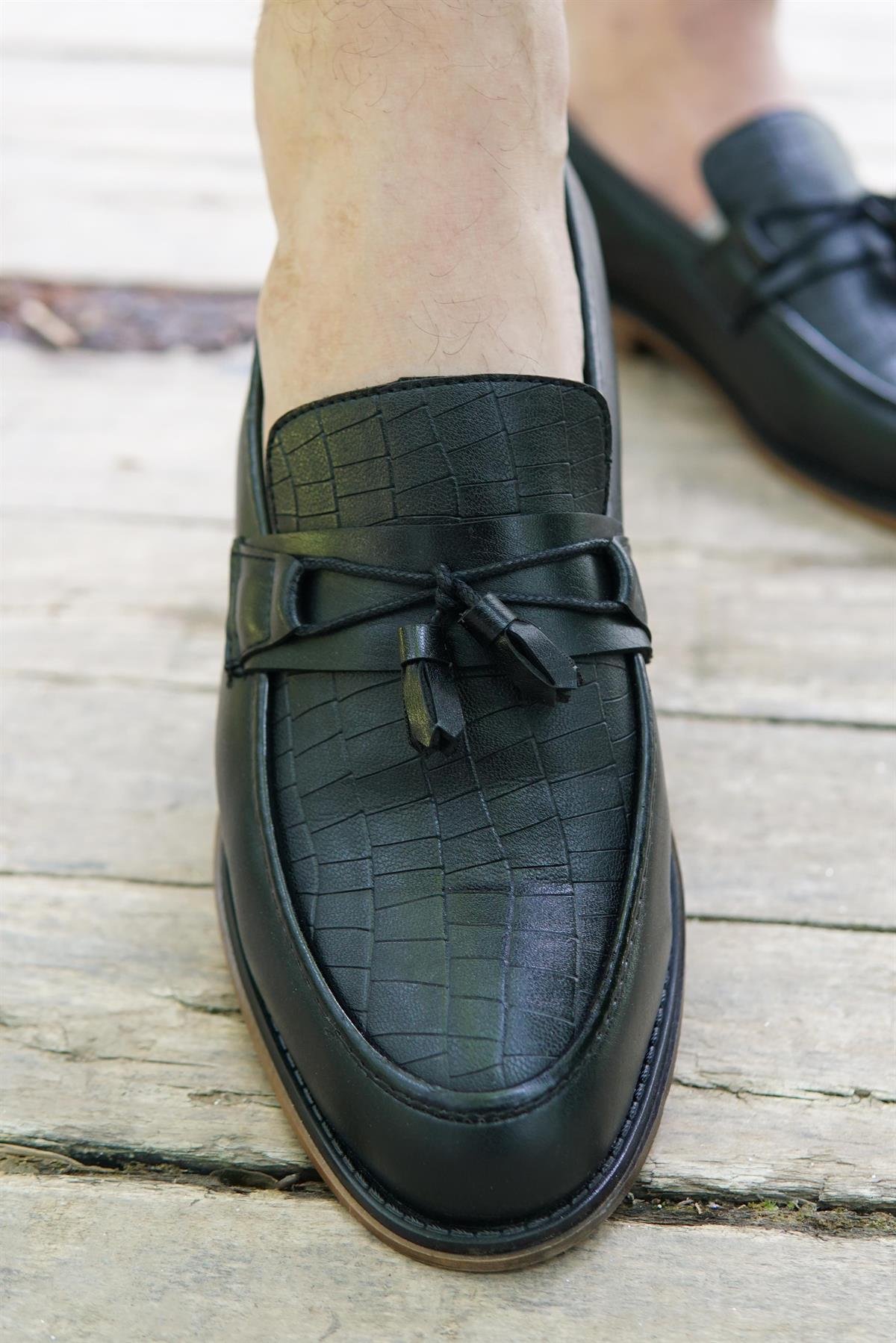 ERKEK PÜSKÜLLÜ KLASİK AYAKKABI SİYAH KLASİK AYAKKABI SİYAH