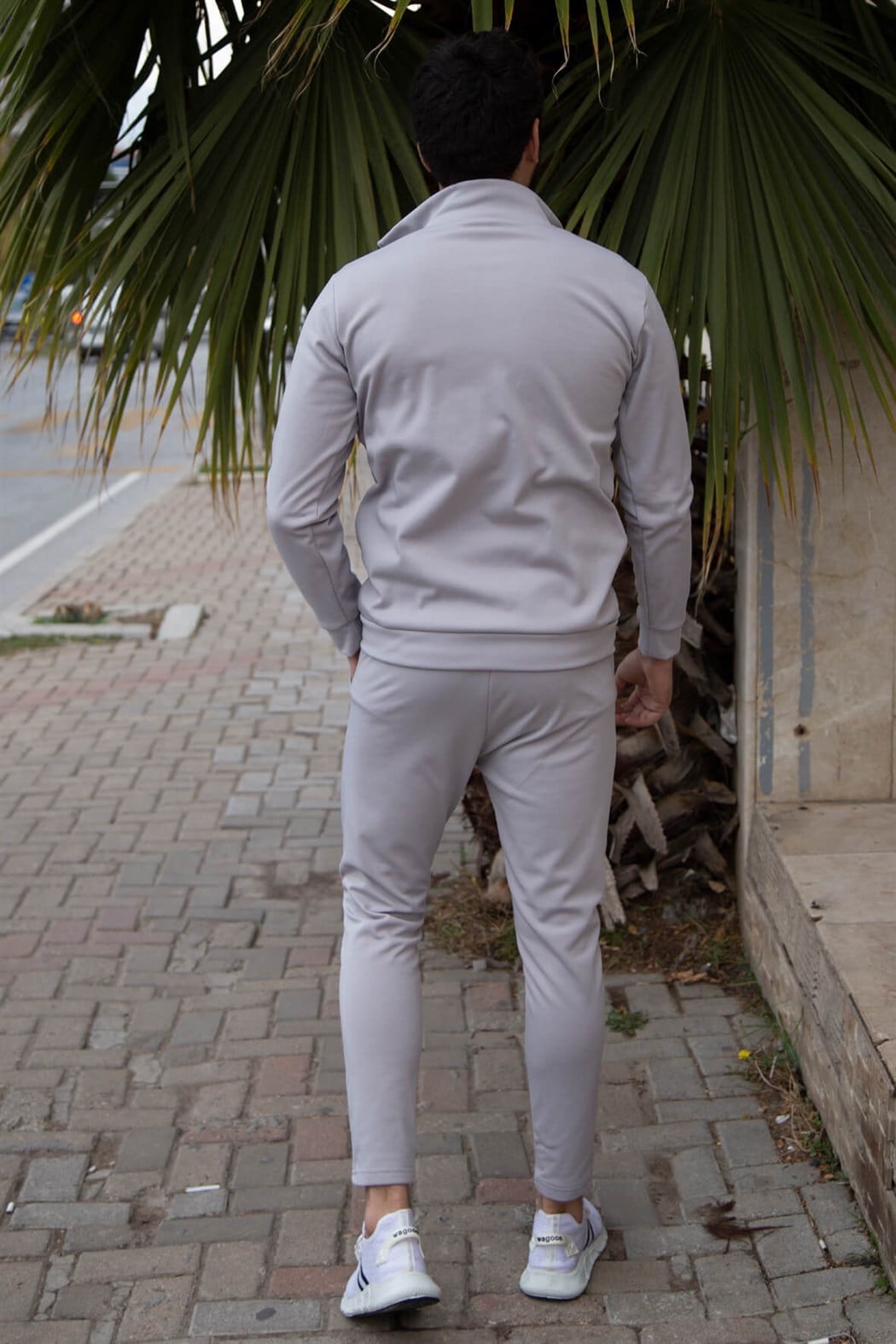 ERKEK Scuba Eşofman Takımı GRİ GRİ