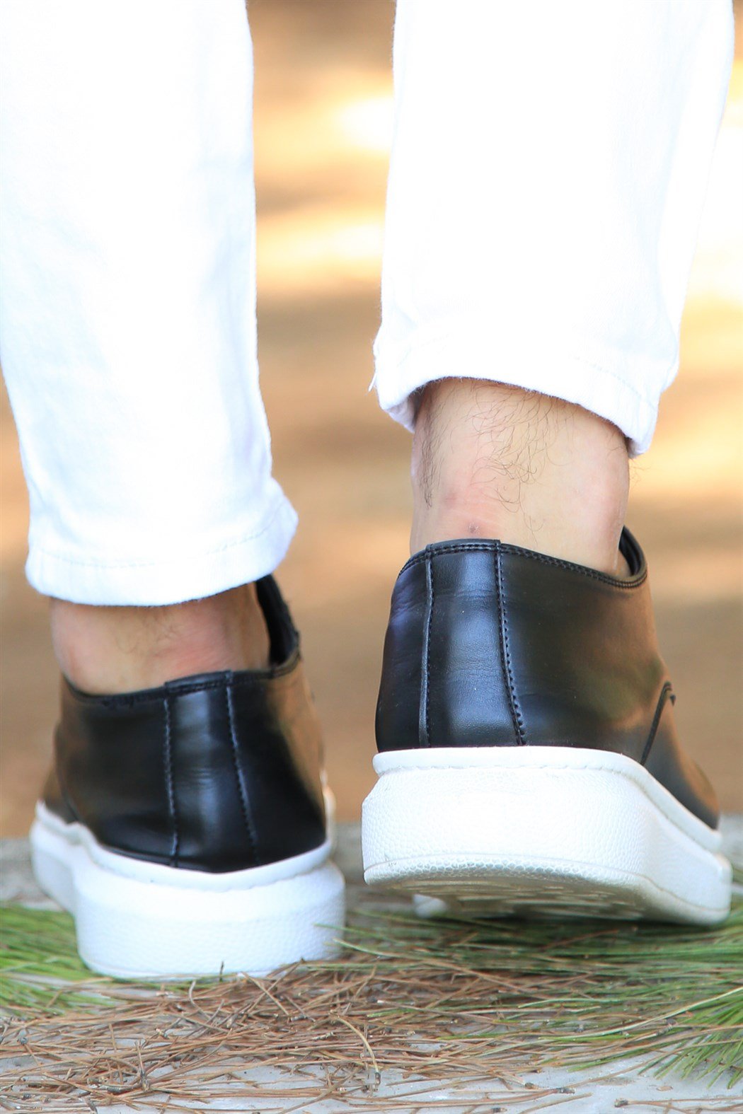 ERKEK  SİYAH GÜNLÜK AYAKKABI SİYAH