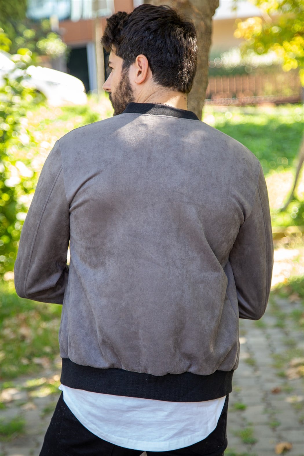 ERKEK SÜET CEKET GRİ SÜET CEKET GRİ