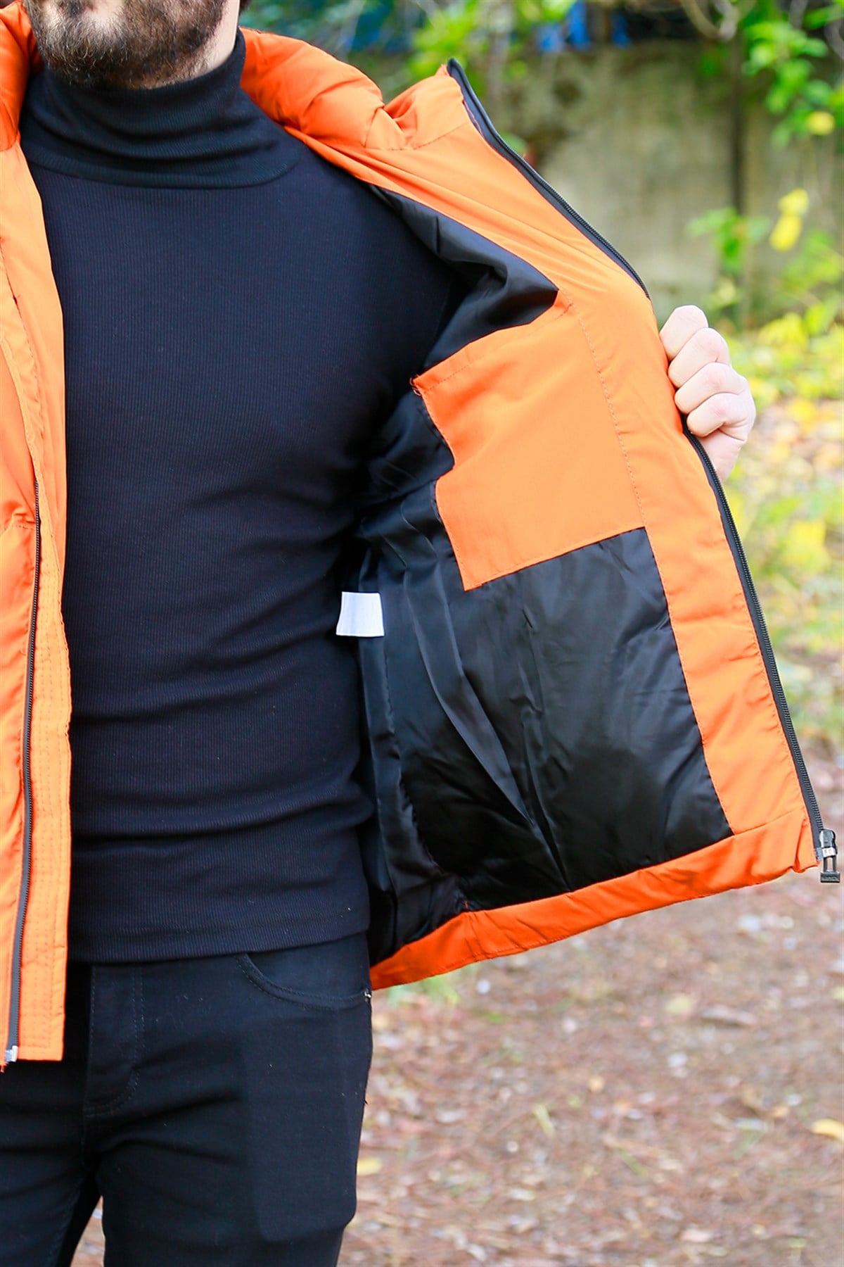 ERKEK  TURUNCU KAPŞONLU TURUNCU KAPŞONLU