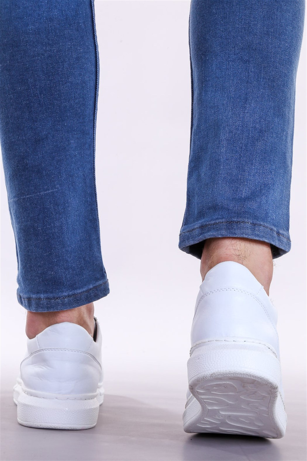 ERKEK ÜÇ BANT SPOR AYAKKABI BEYAZ SPOR AYAKKABI BEYAZ