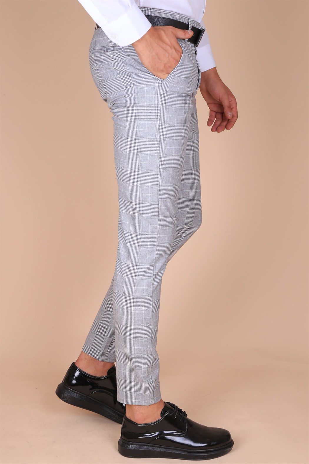 ERKEK YAN CEP EKOSE GRI EKOSELI GRI EKOSELI                                                 