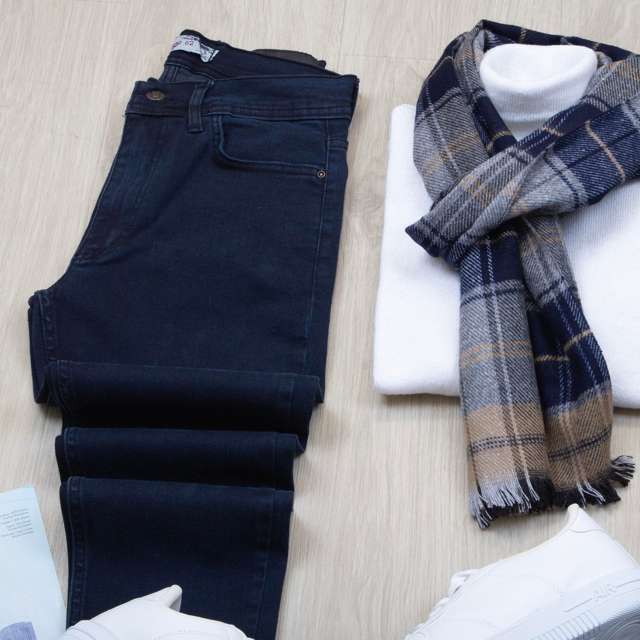 Füme Blazer Ceket Boğazlı Body Pantolon Ayakkabı Kombin