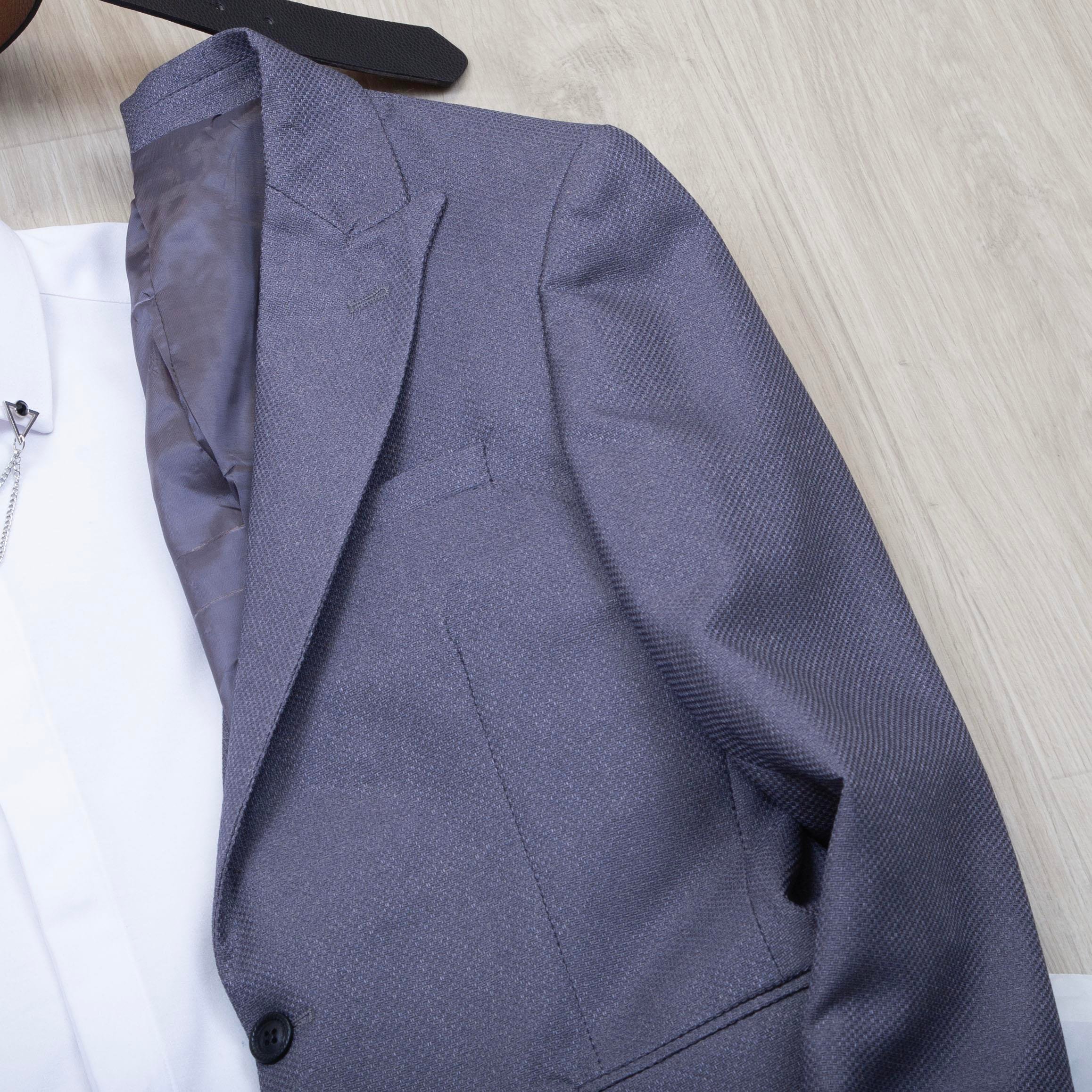 Füme Blazer Ceket Gömlek Pantolon Ayakkabı Kombin