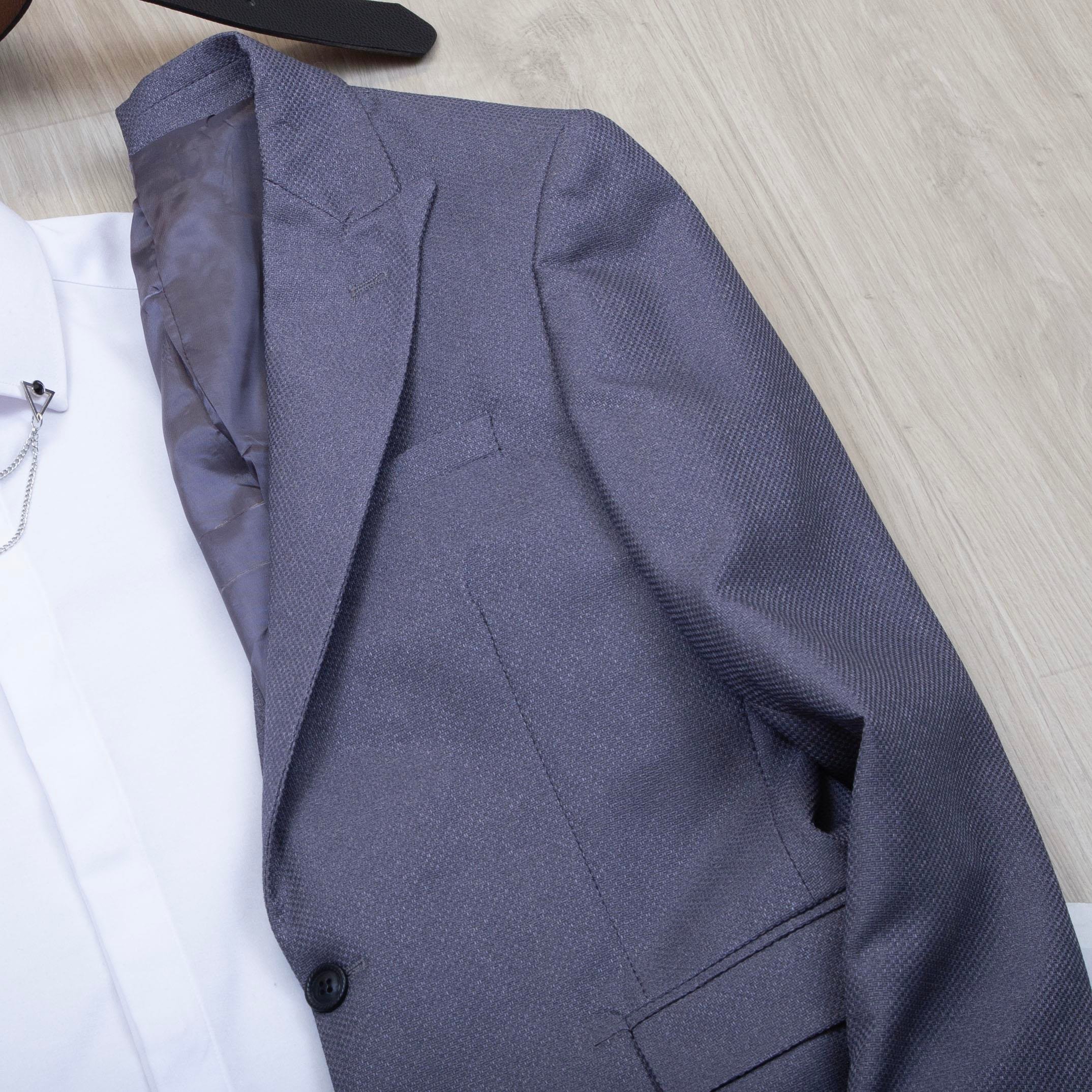 Füme Blazer Ceket Gömlek Pantolon Ayakkabı Kombin