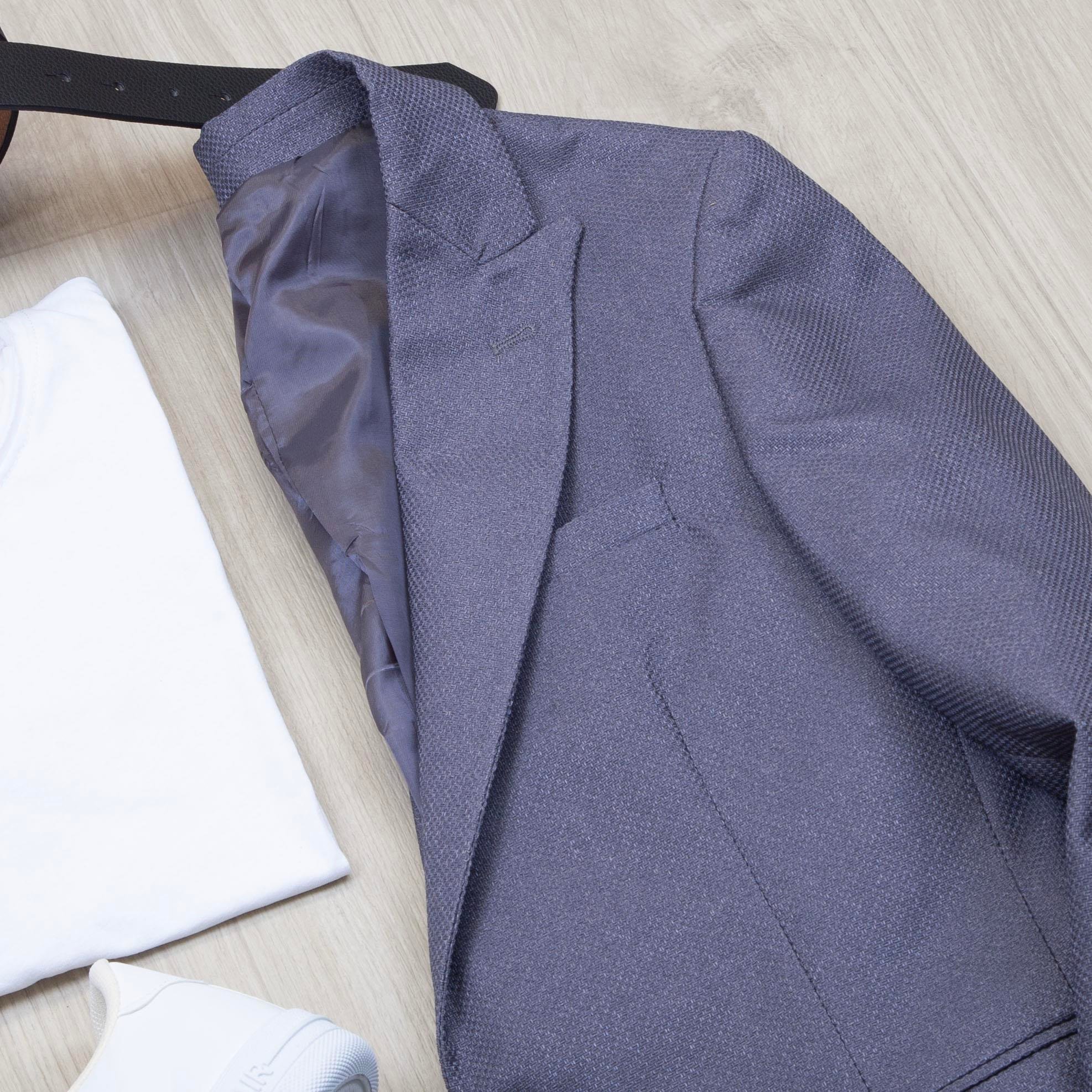 Füme Blazer Ceket Tişört Pantolon Ayakkabı Kombin